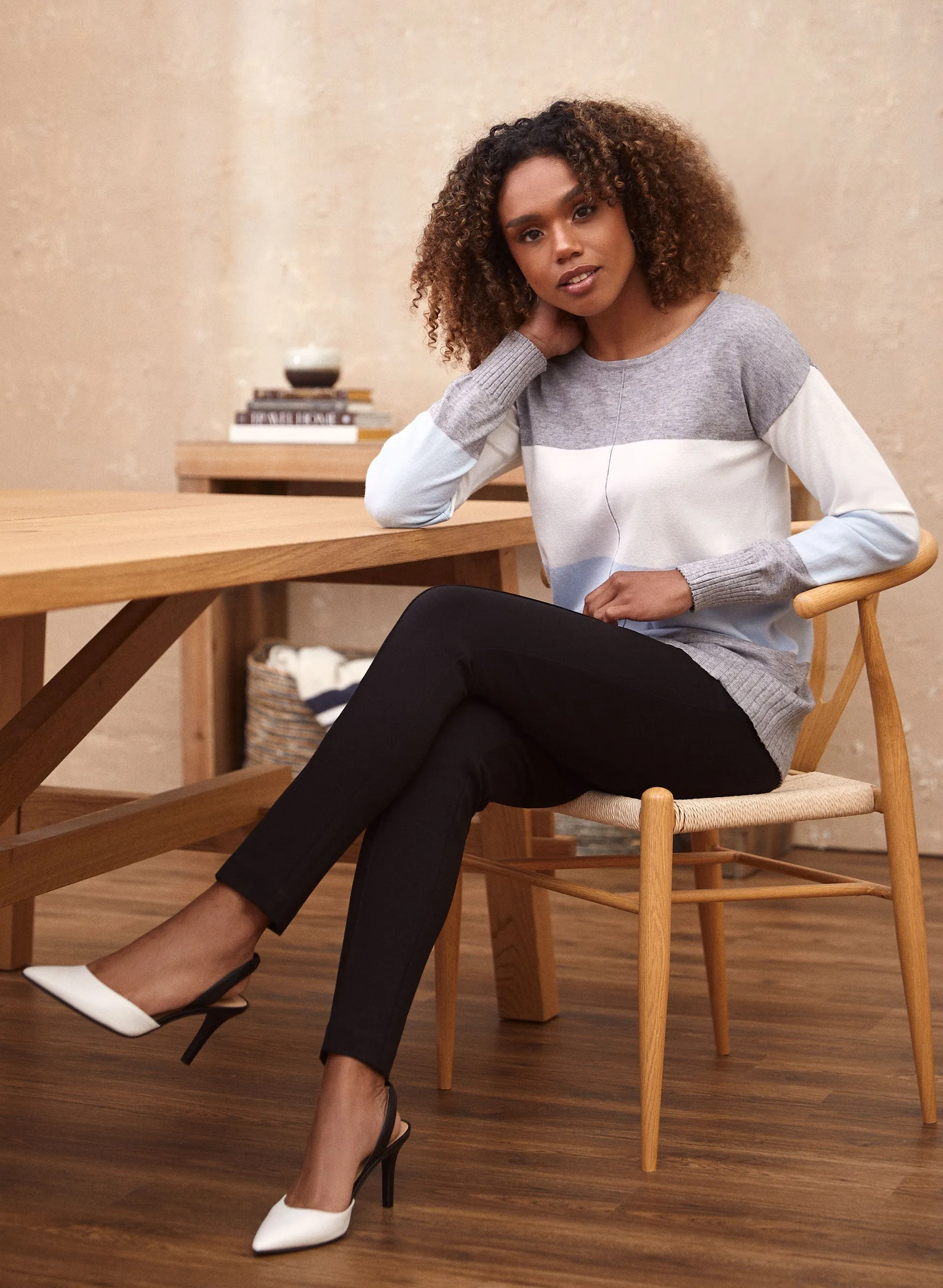 Slim Leg Pull-On Pants sold by Laura product image thumbnail 3