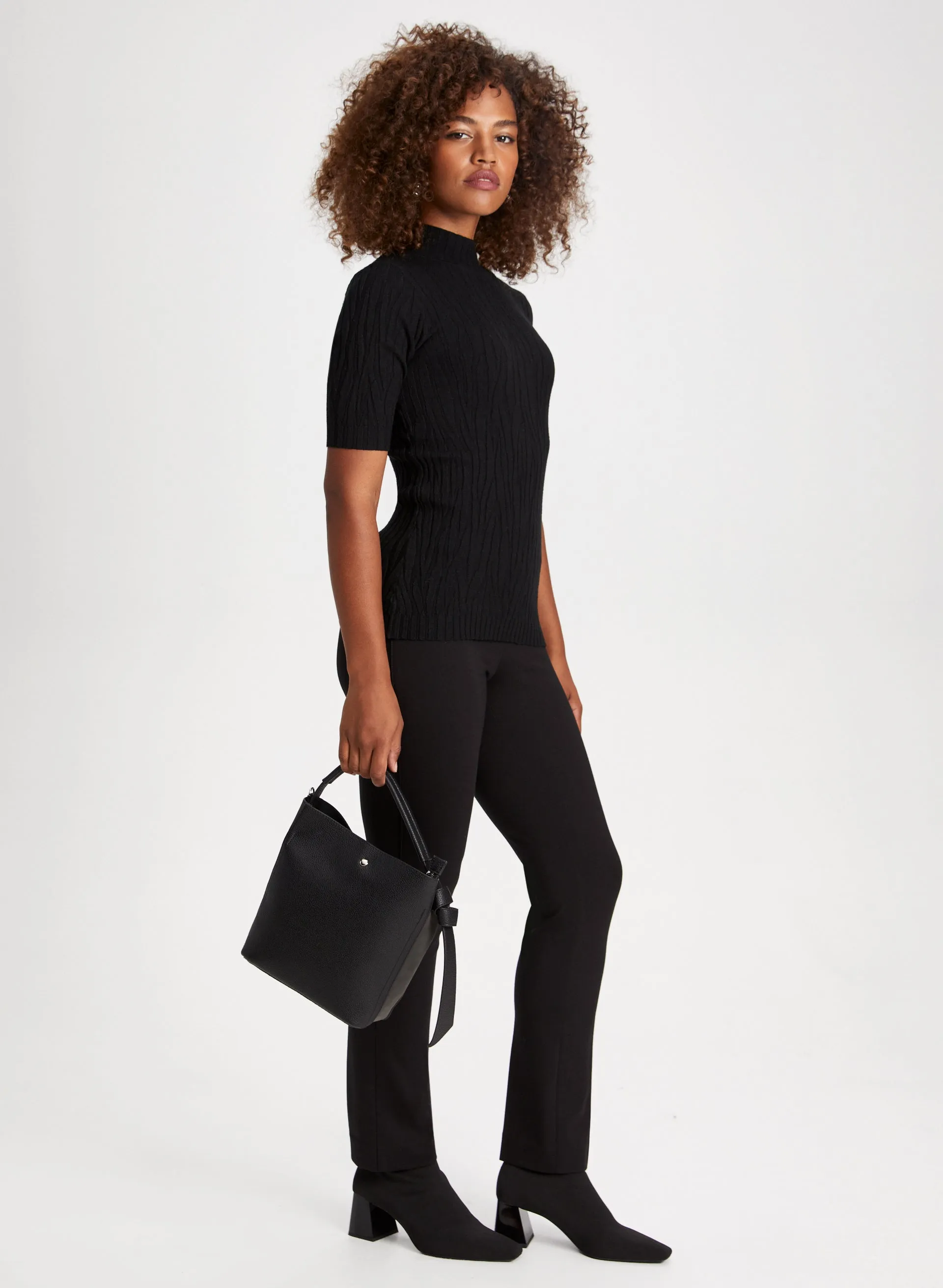 Pull-On Straight Leg Pants sold by Laura product image thumbnail 5