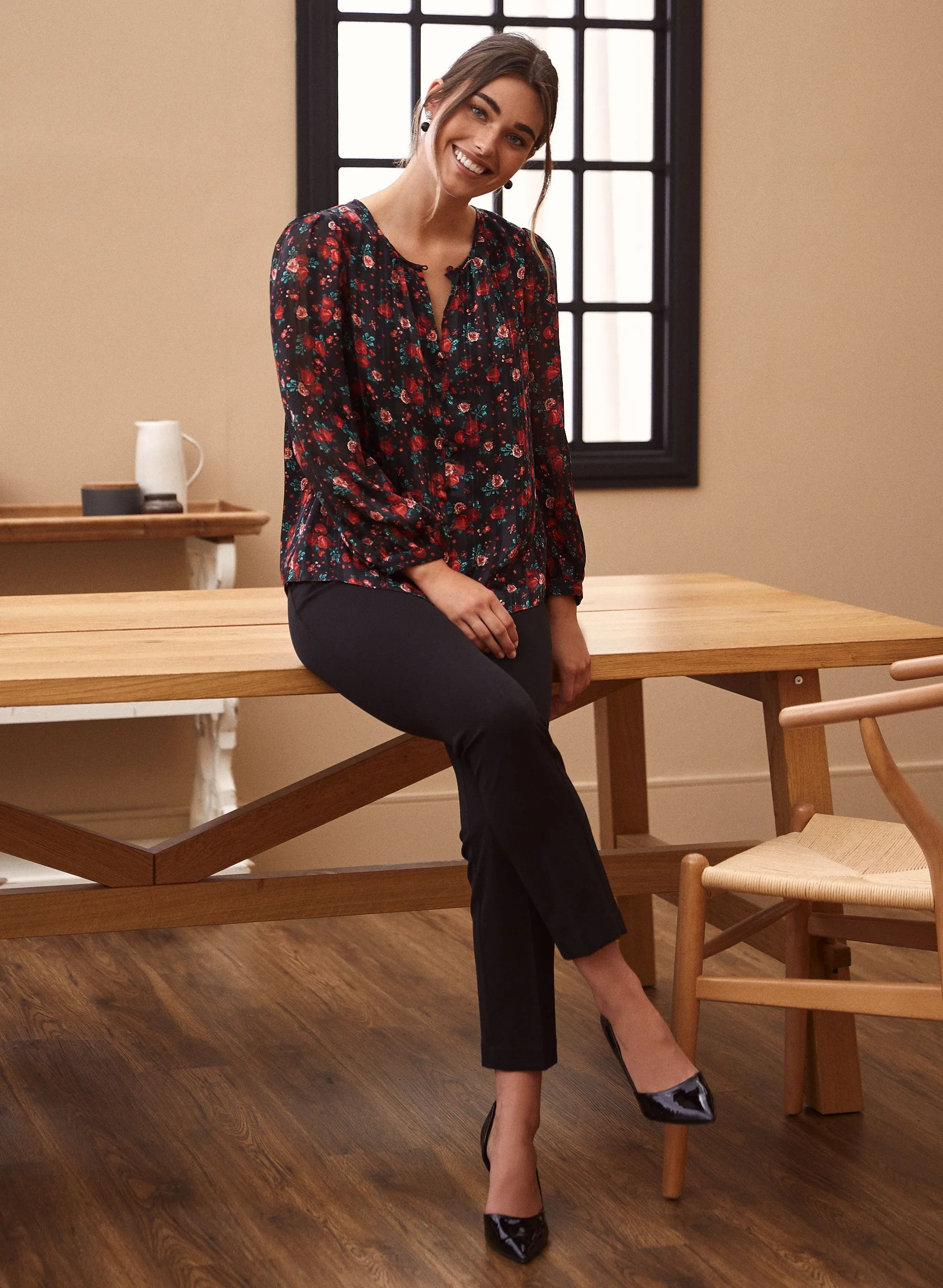 Modern Fit Slim Leg Pants sold by Laura product image thumbnail 3