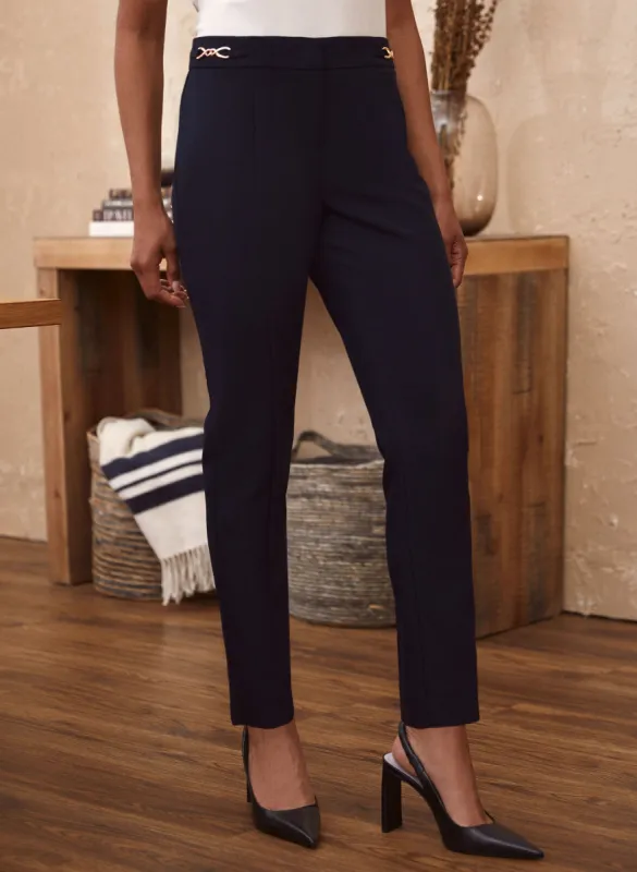 City Fit Slim Leg Pants sold by Laura