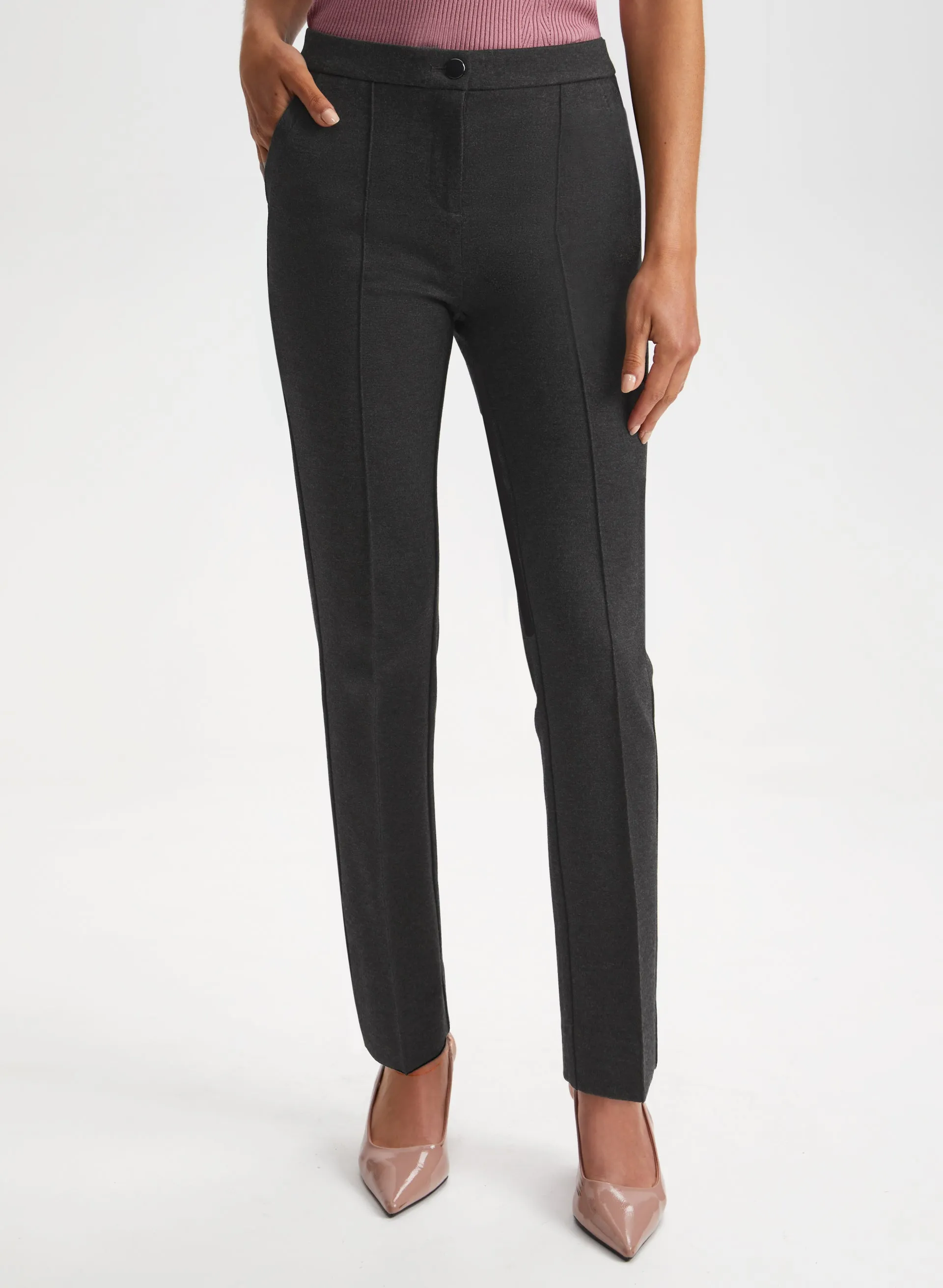 Signature Fit Straight Leg Pants sold by Laura