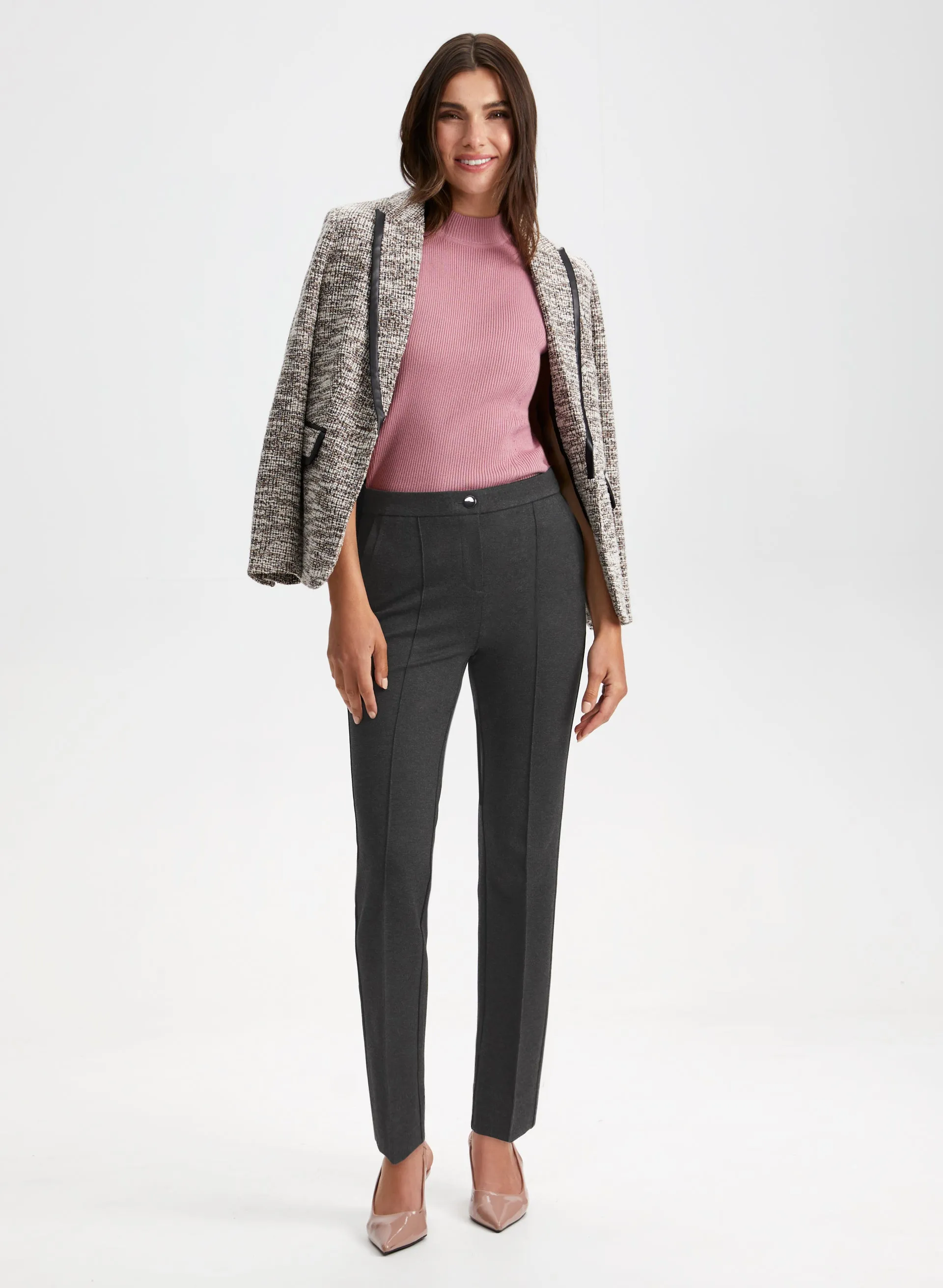 Signature Fit Straight Leg Pants sold by Laura product image thumbnail 3