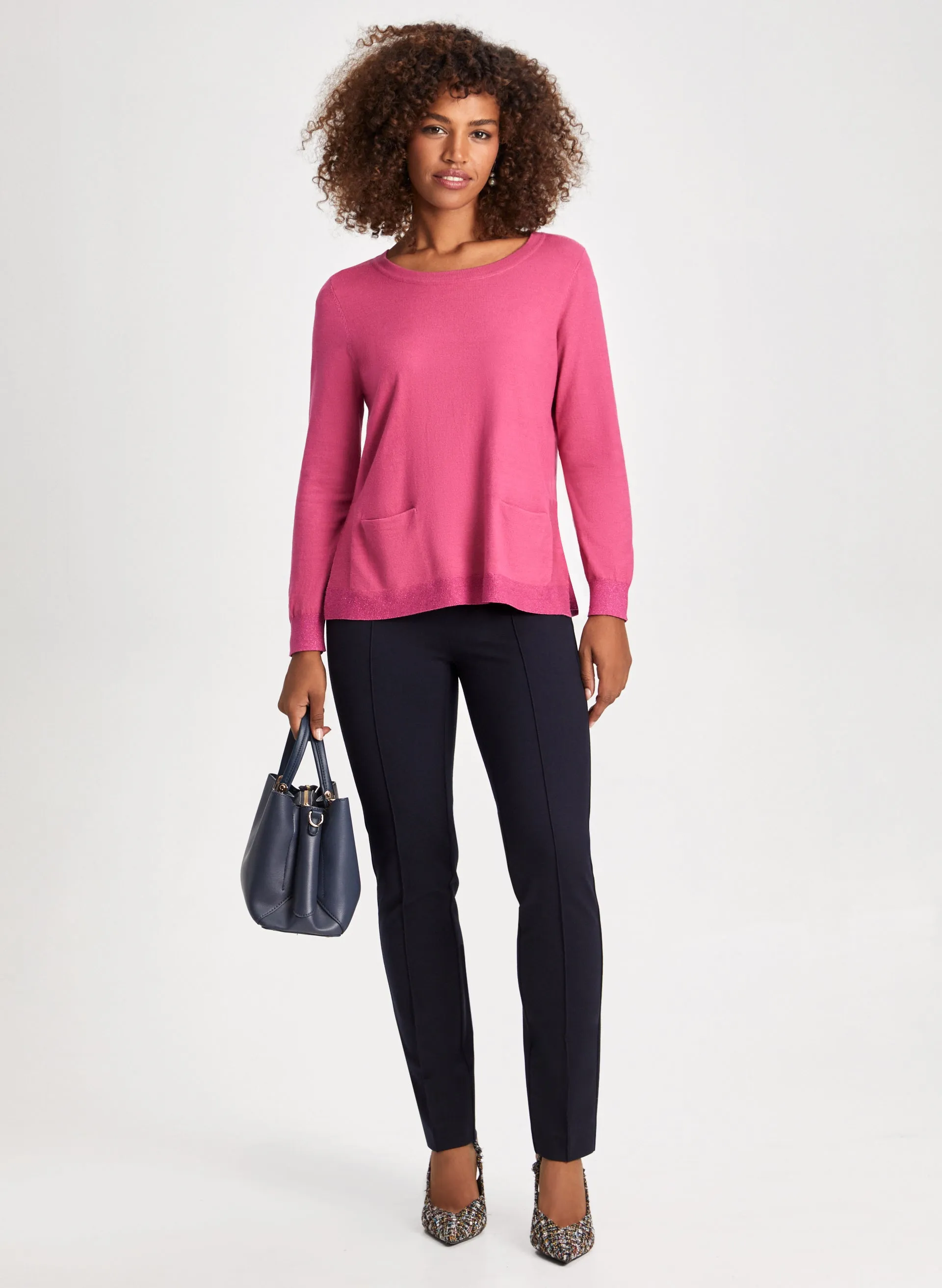 Signature Fit Straight Leg Pants sold by Laura product image thumbnail 3