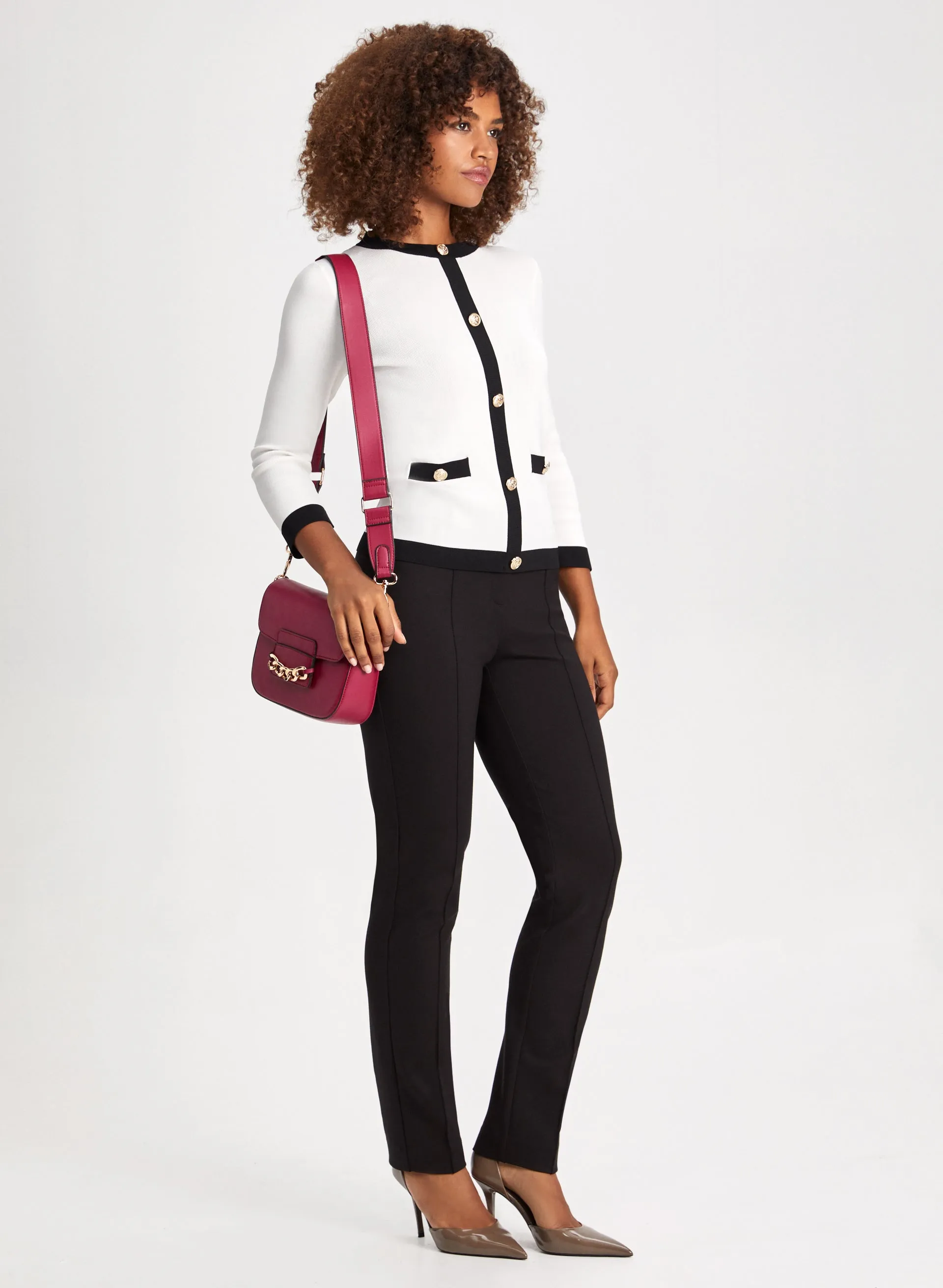 Signature Fit Straight Leg Pants sold by Laura product image thumbnail 5