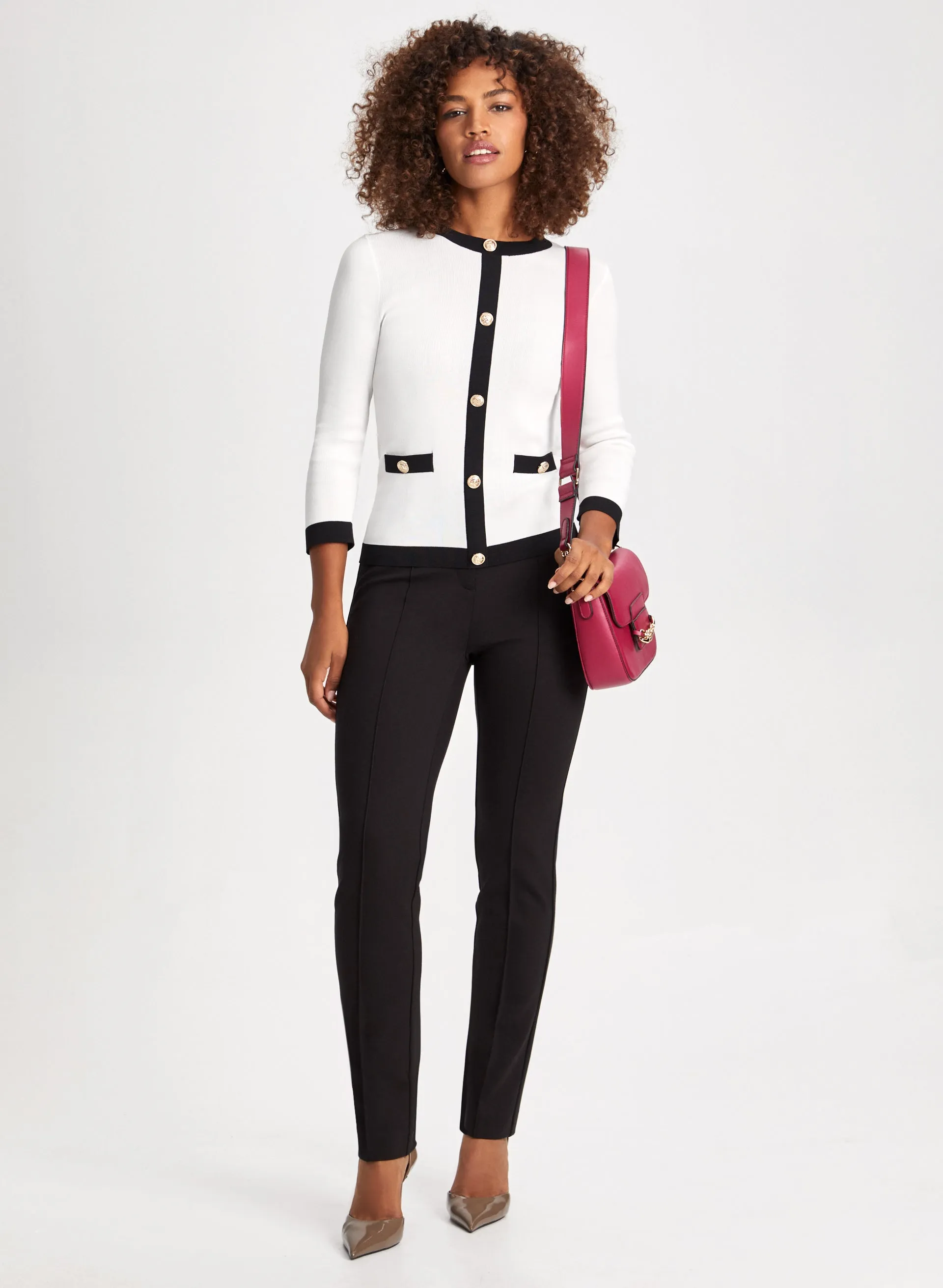 Signature Fit Straight Leg Pants sold by Laura product image thumbnail 3