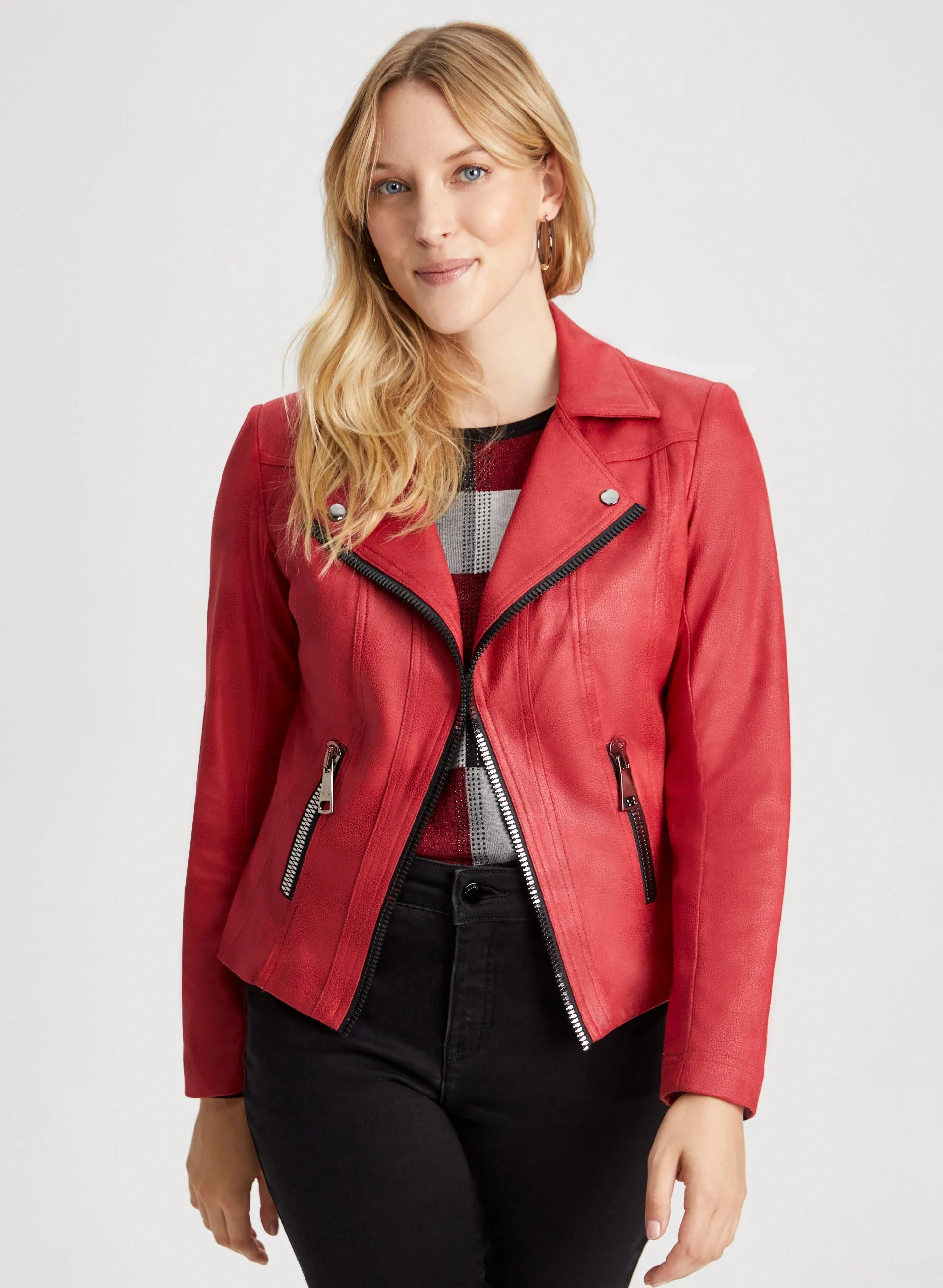 Vex - Zipper Trim Jacket sold by Laura product image thumbnail 5