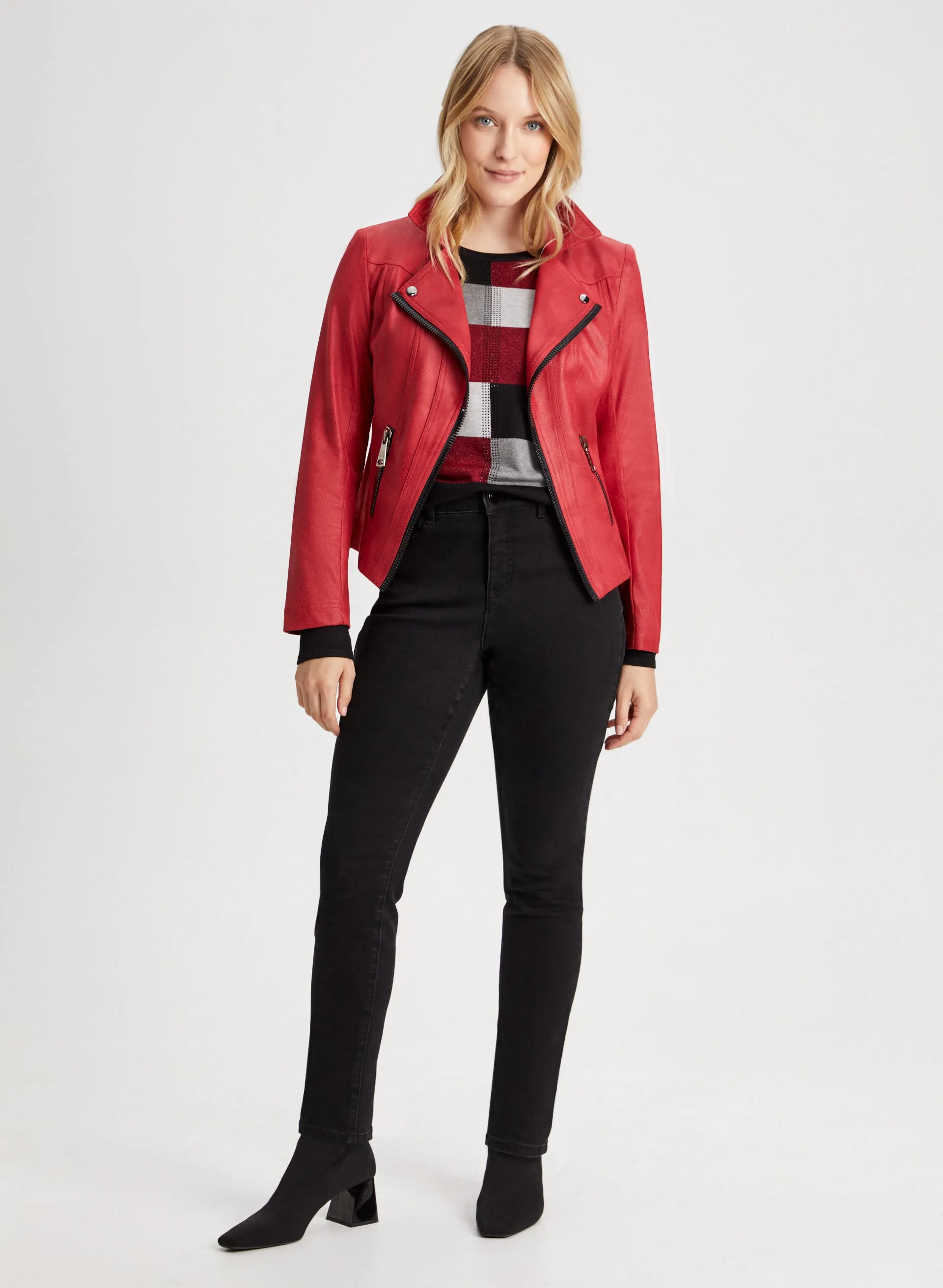 Vex - Zipper Trim Jacket sold by Laura product image thumbnail 3