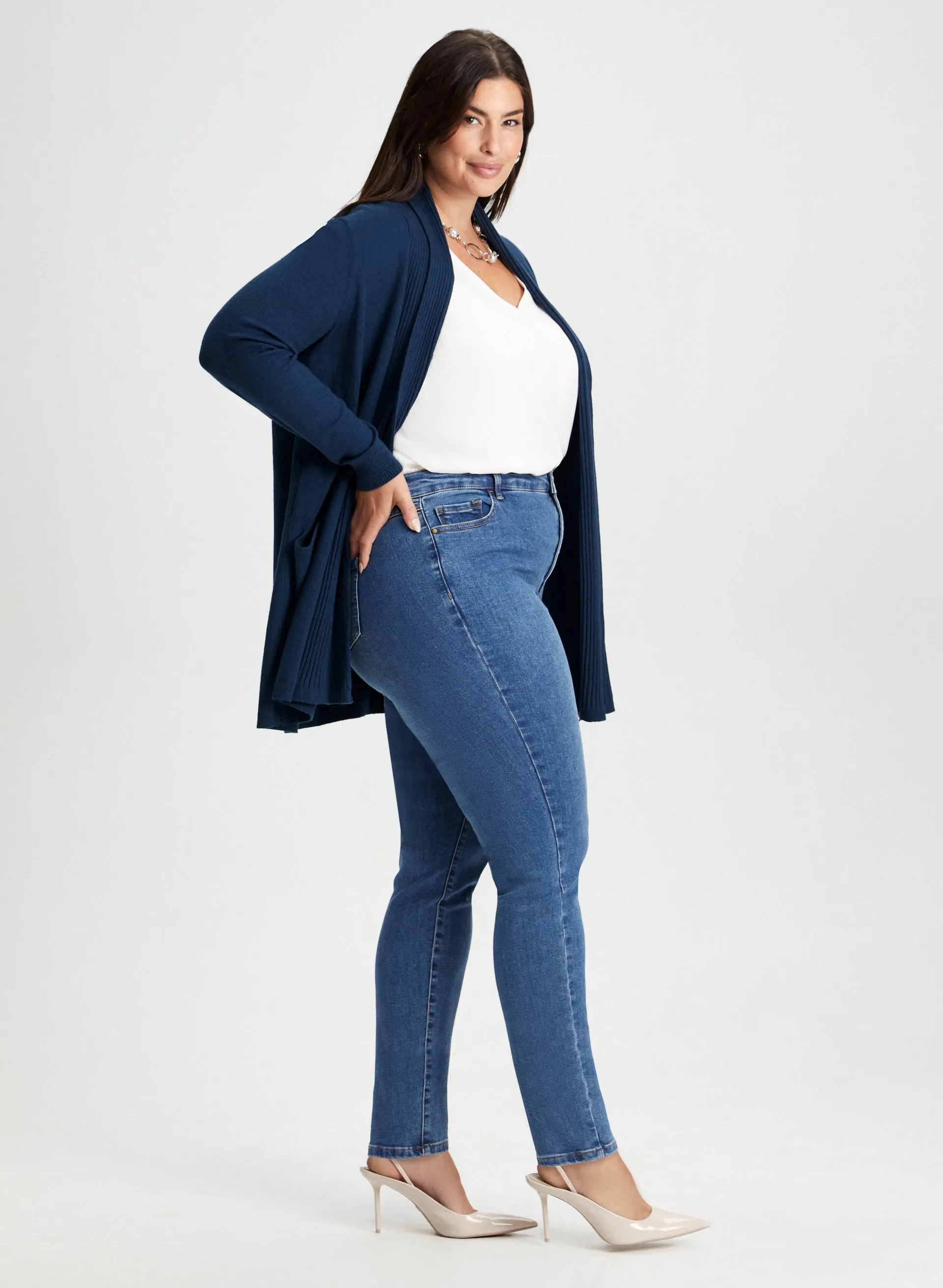 Essential High Rise Slim Leg Jeans sold by Laura product image thumbnail 4