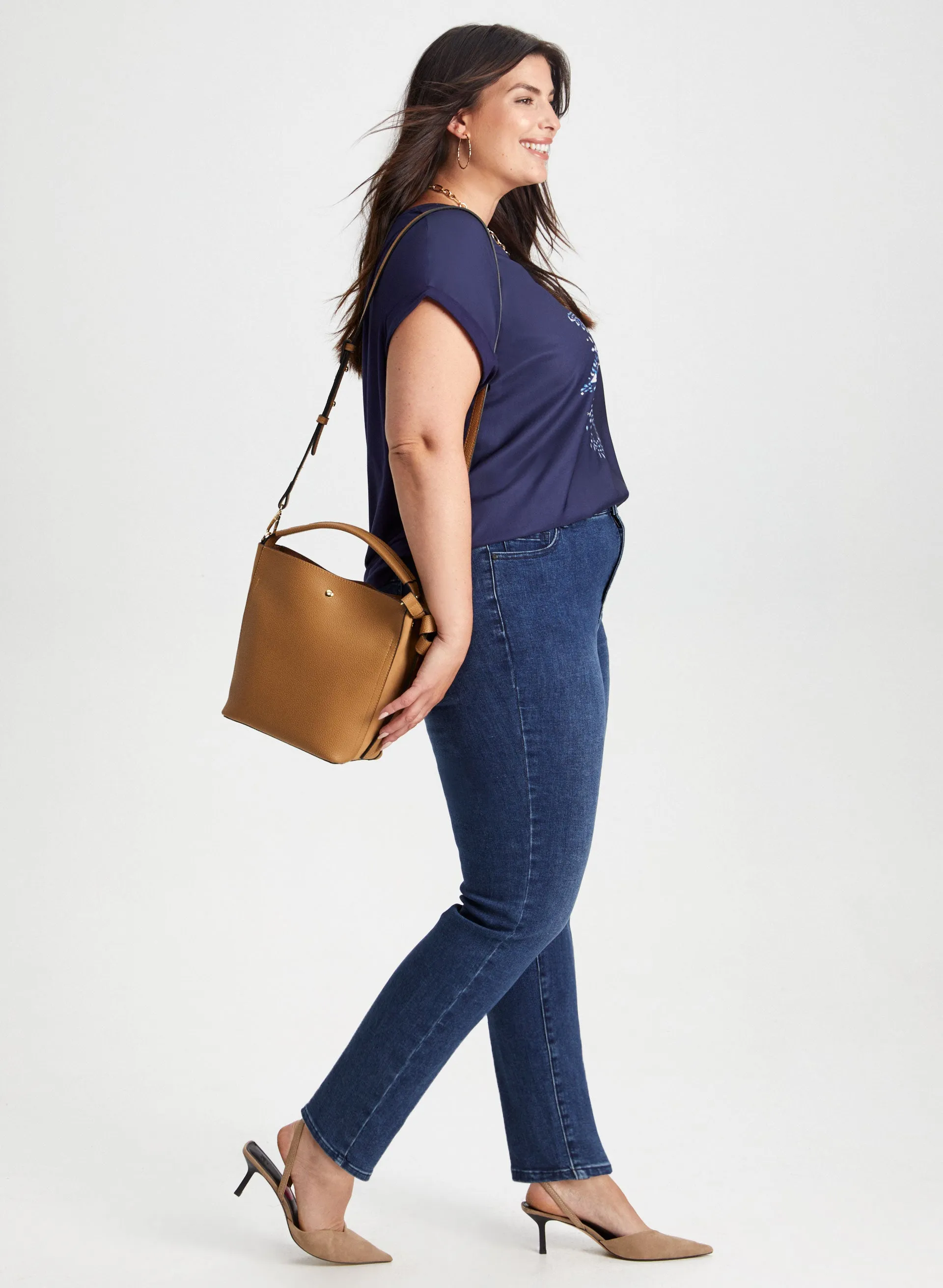 Essential High Rise Slim Leg Jeans sold by Laura product image thumbnail 4