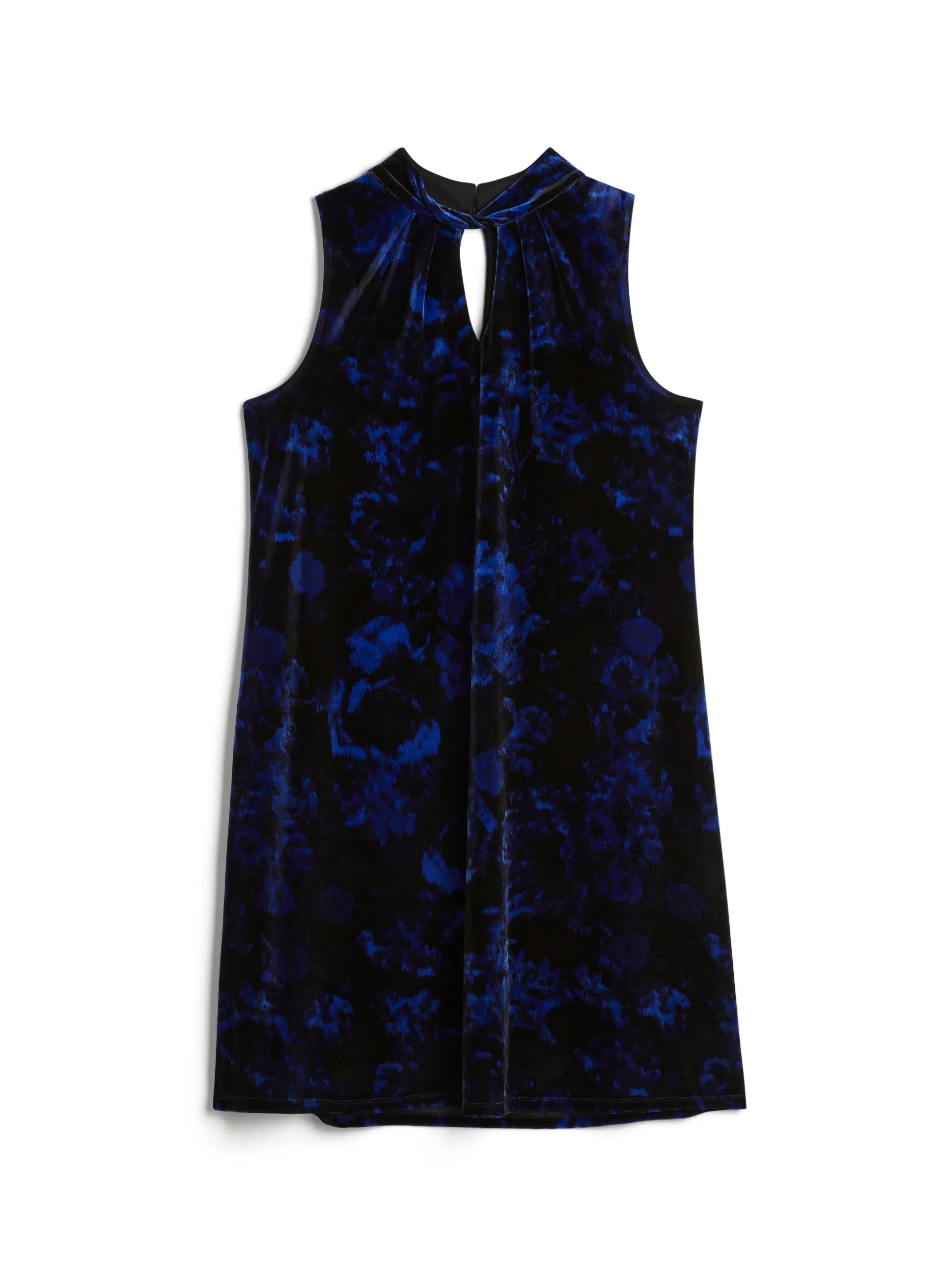 Floral Print Velour Dress sold by Laura product image thumbnail 5
