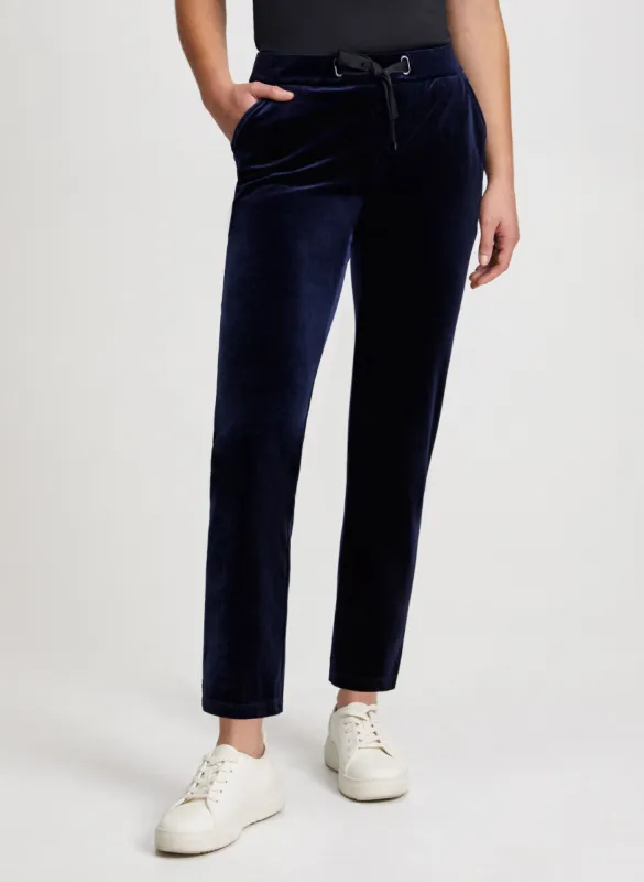 Pull-On Velour Pants sold by Laura