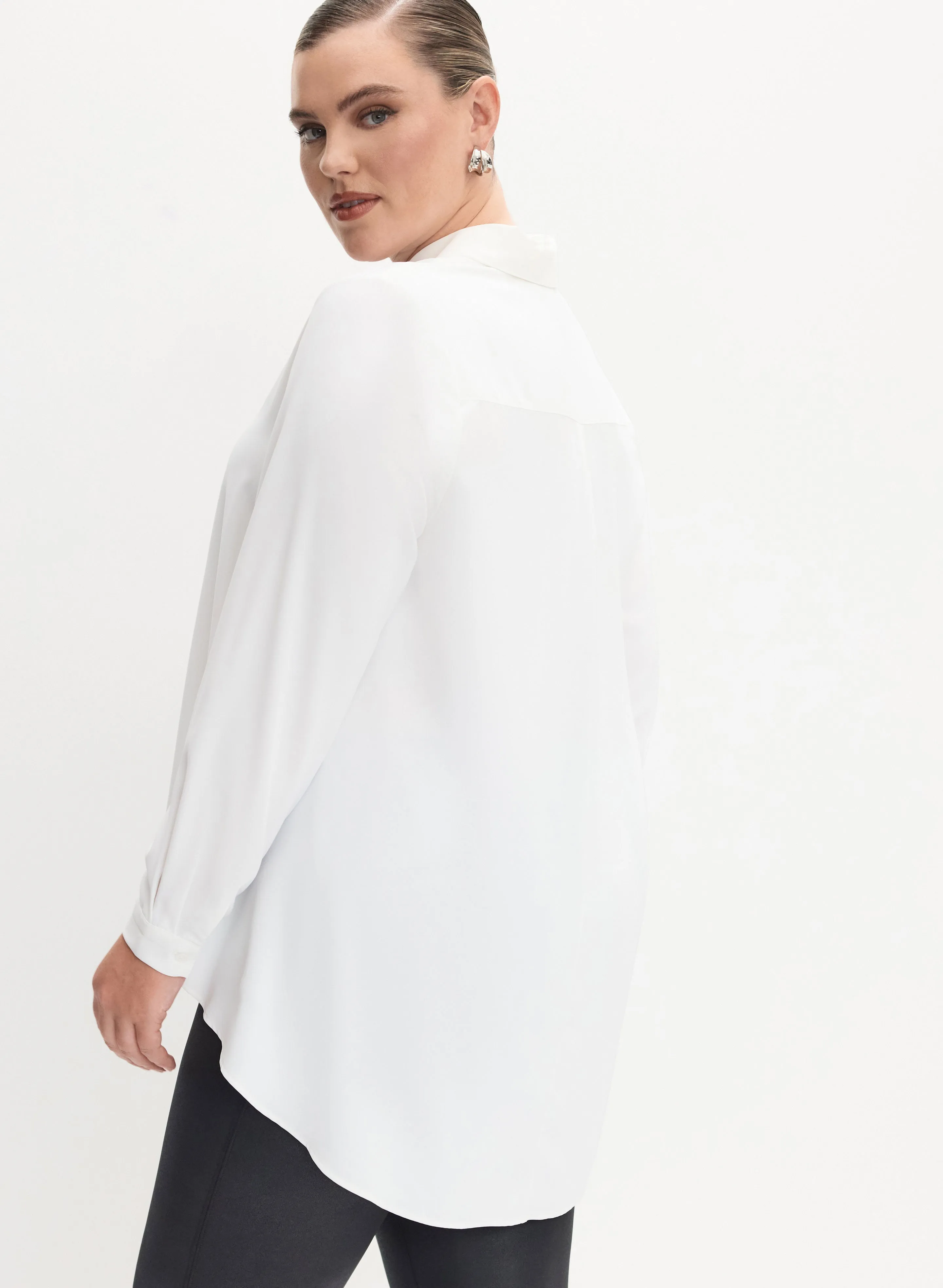 Melanie Lyne - Asymmetric Johnny Collar Blouse sold by Laura product image thumbnail 4