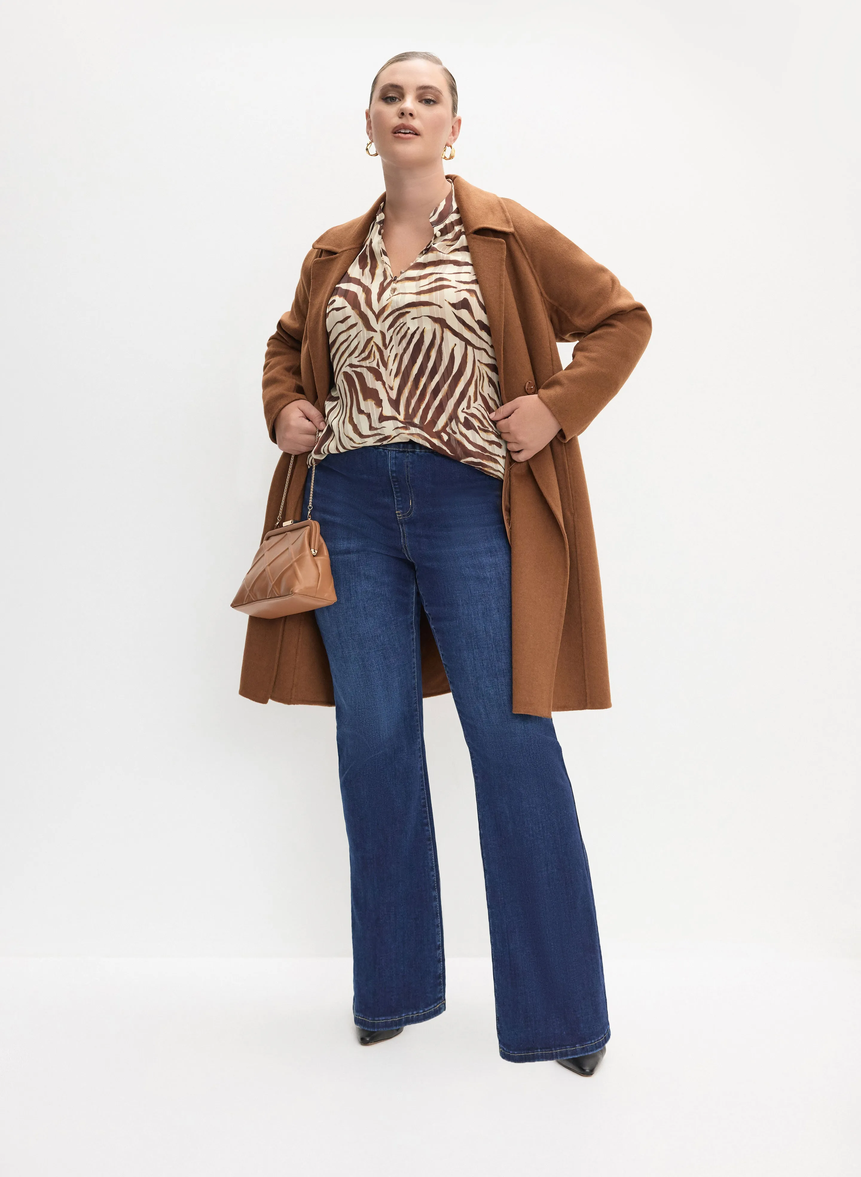 Melanie Lyne - Zebra Print Blouse sold by Laura product image thumbnail 2