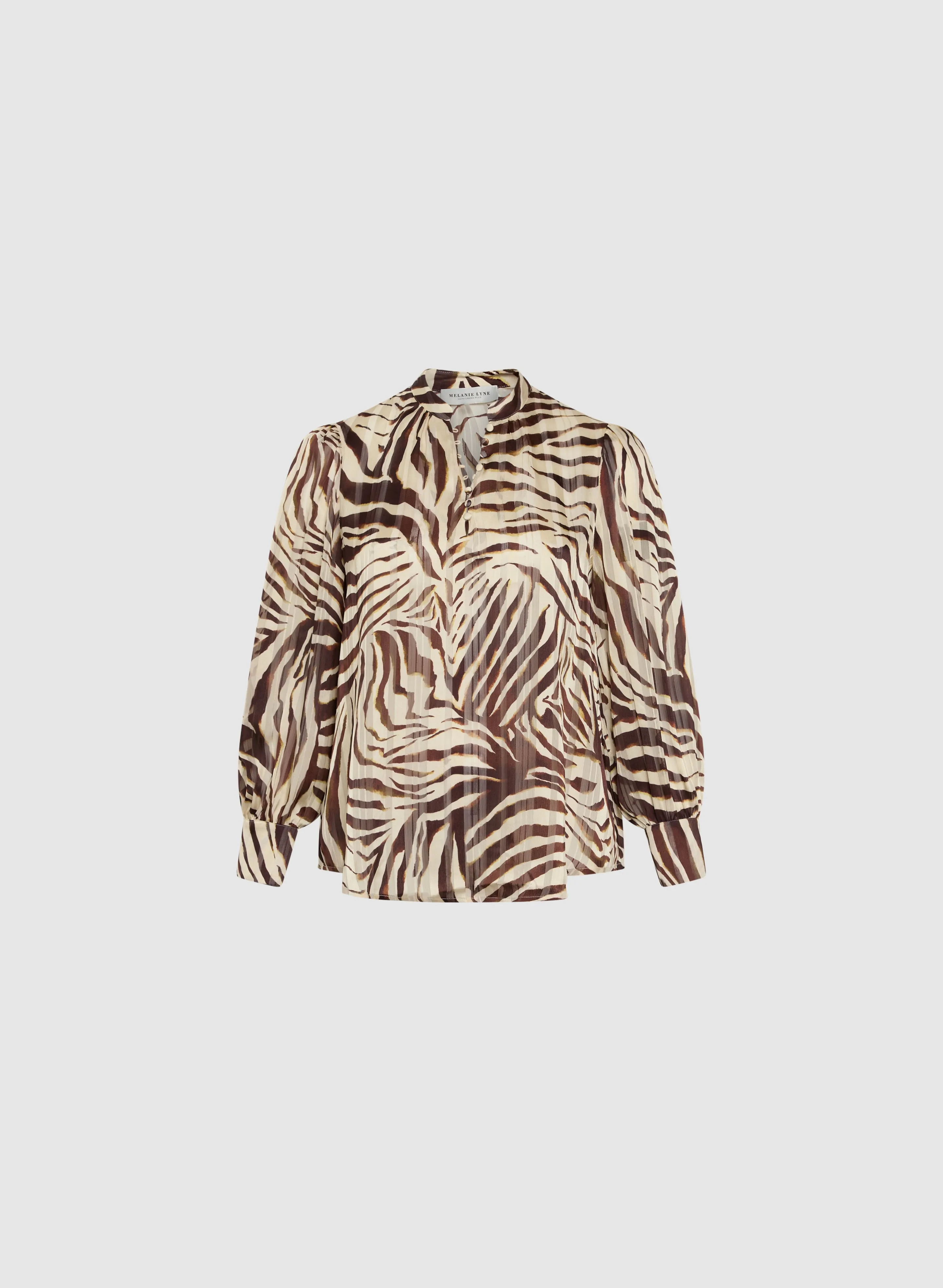 Melanie Lyne - Zebra Print Blouse sold by Laura product image thumbnail 5