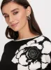 Floral Detail Dolman Sleeve Sweater sold by Laura