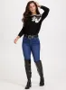 Floral Detail Dolman Sleeve Sweater sold by Laura