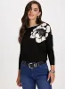 Floral Detail Dolman Sleeve Sweater sold by Laura