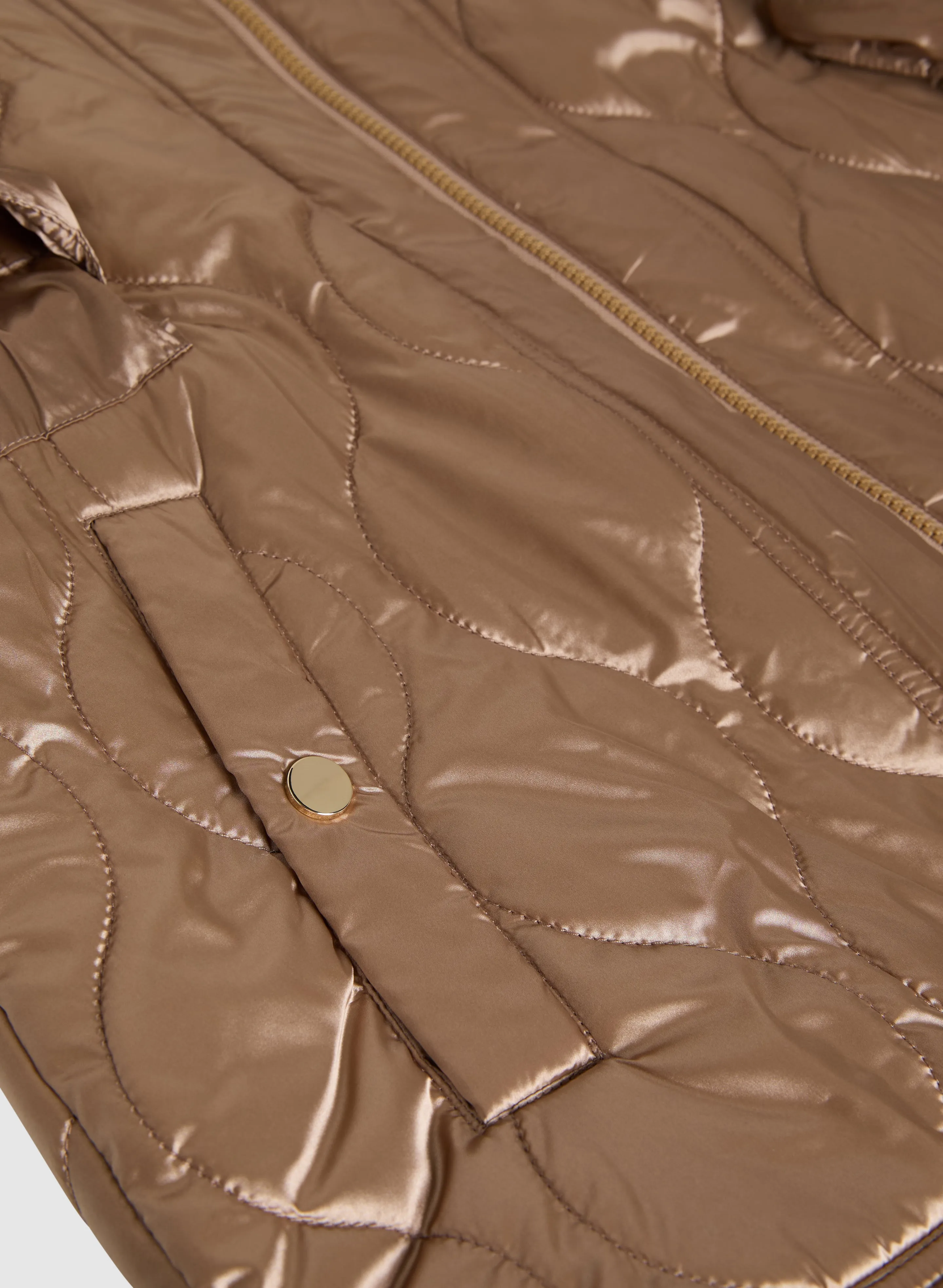 Belted Puffer Coat sold by Laura product image thumbnail 3