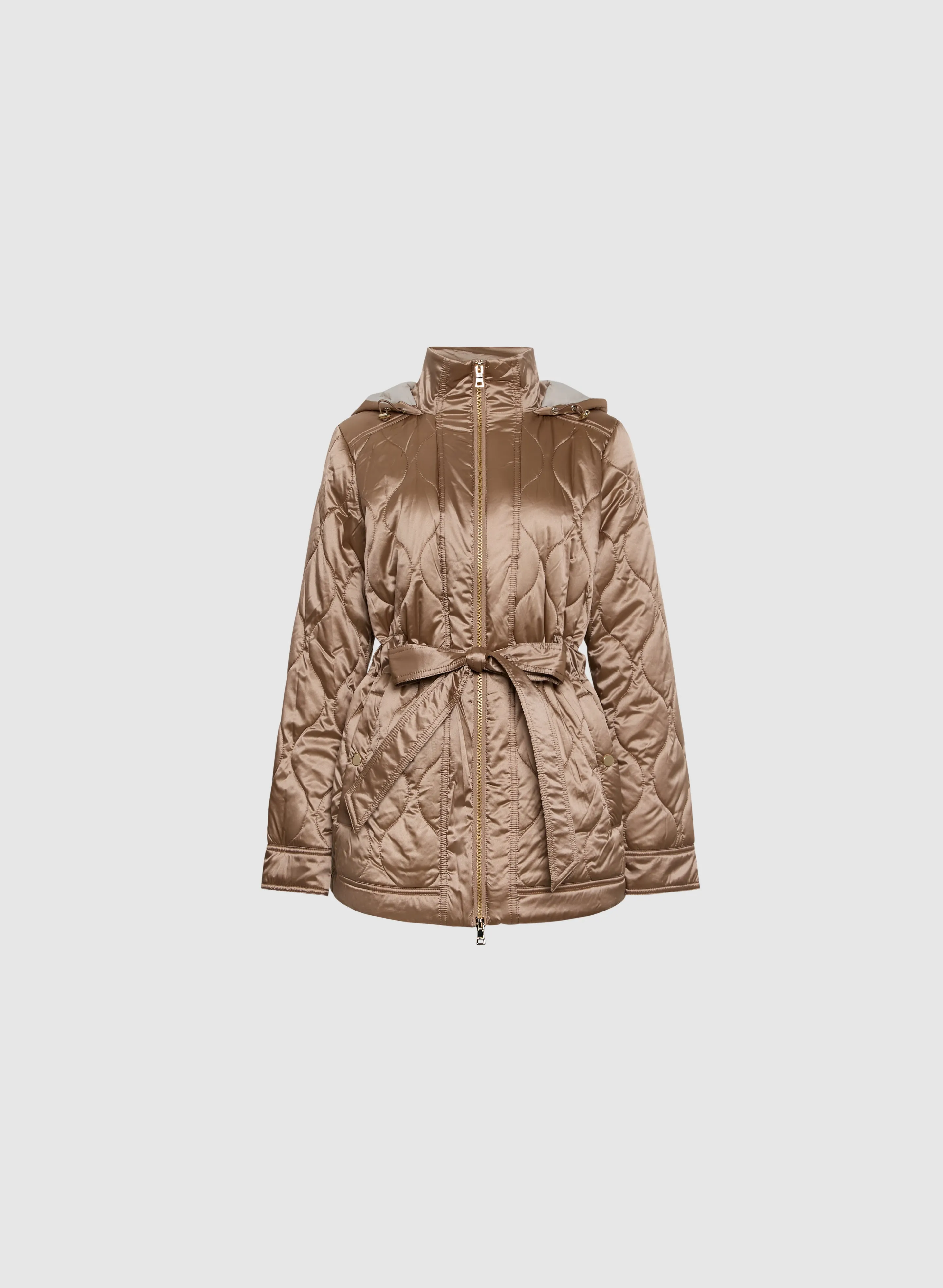 Belted Puffer Coat sold by Laura product image thumbnail 2