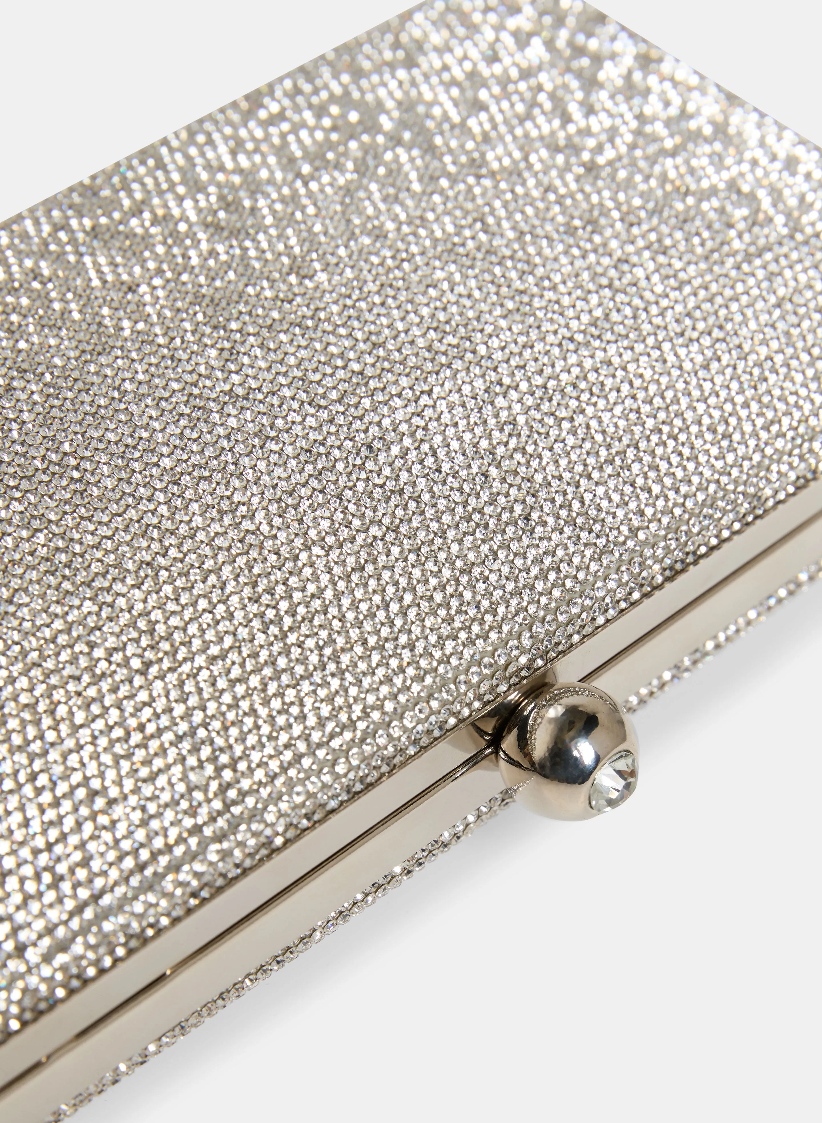 Rectangular Rhinestone Clutch sold by Laura product image thumbnail 2