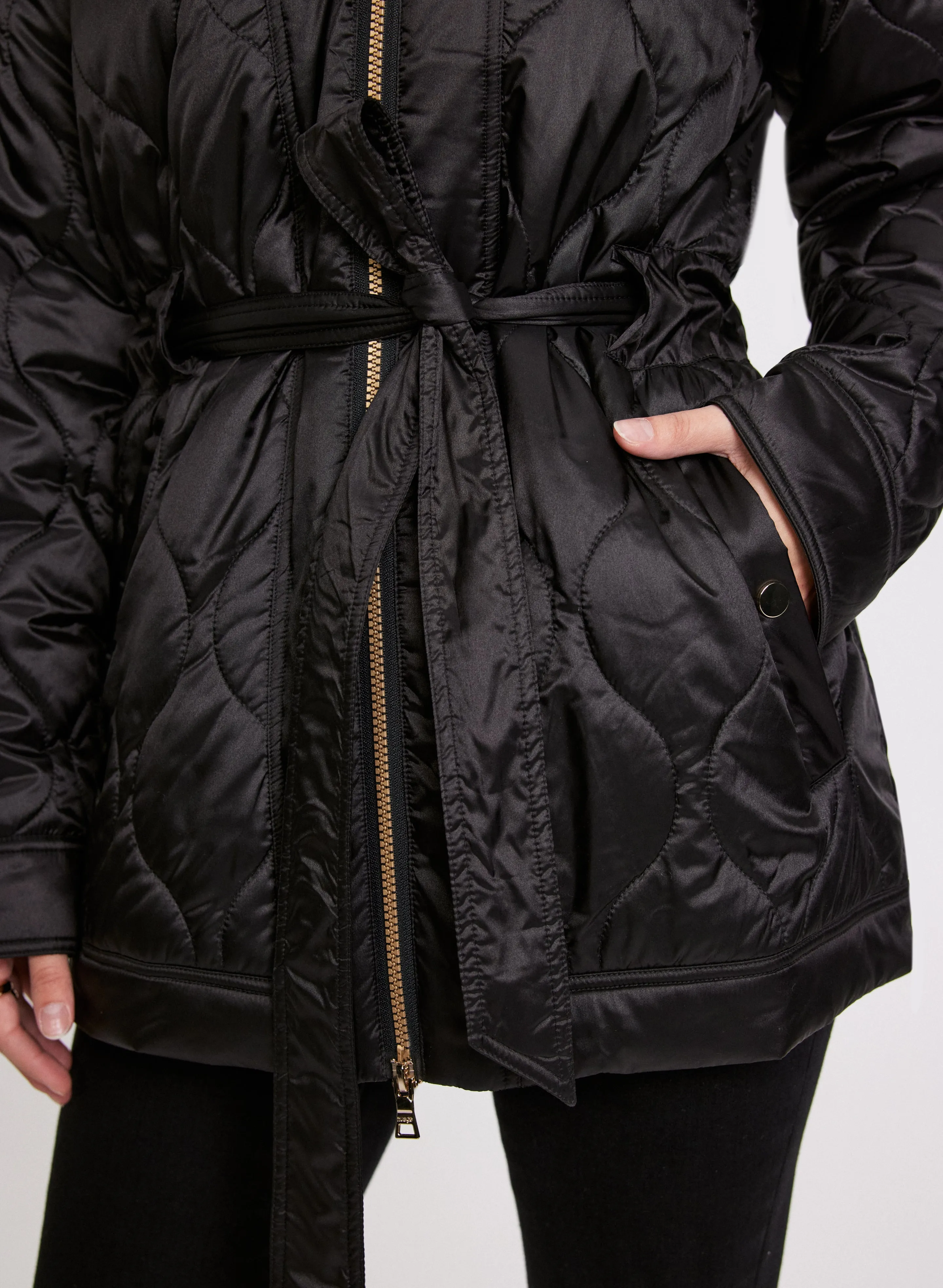 Belted Puffer Coat sold by Laura product image thumbnail 5