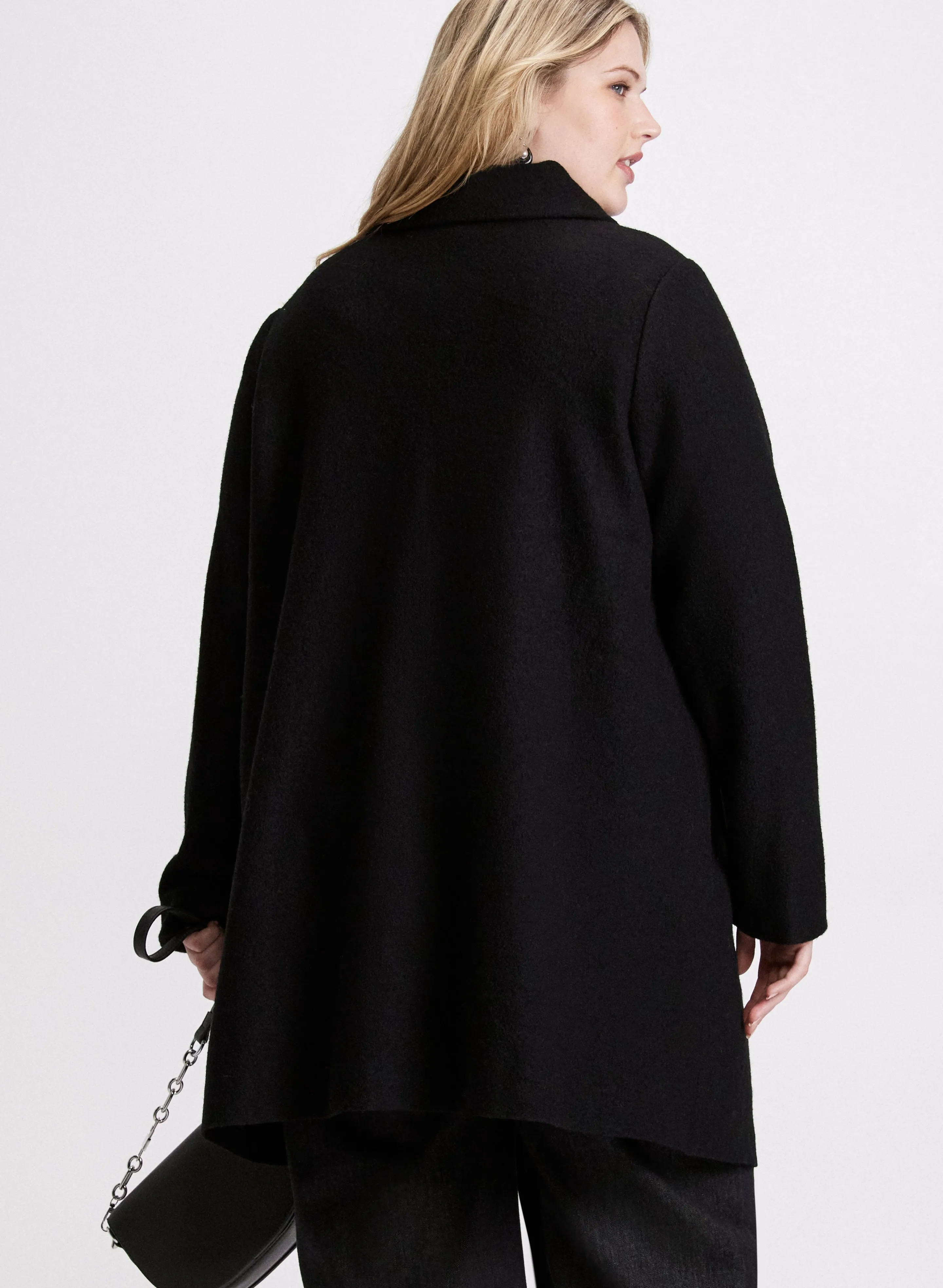 Cowl Neck Wool Coat sold by Laura product image thumbnail 4