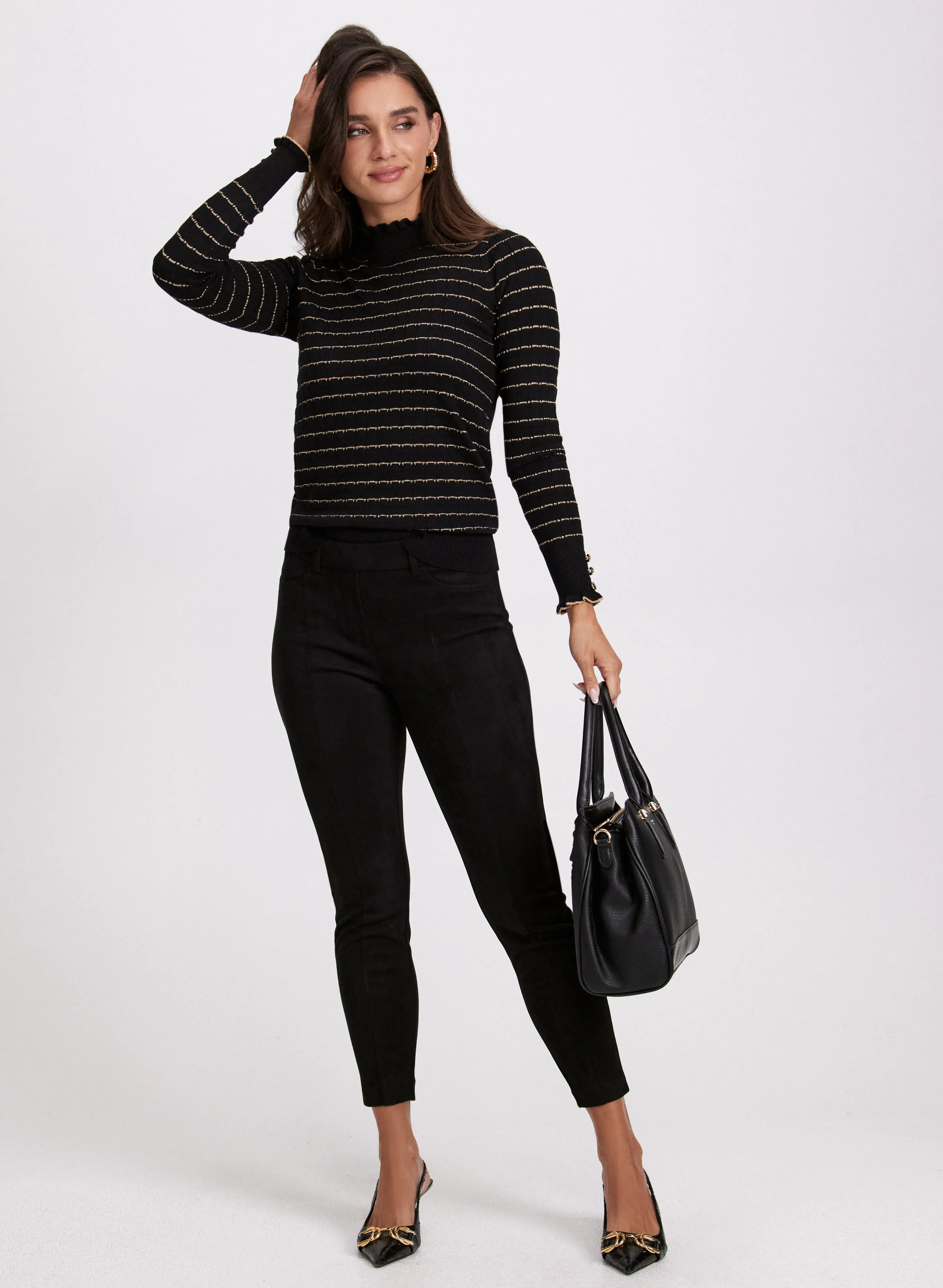 Faux-Suede Chloe Leggings sold by Laura product image thumbnail 3