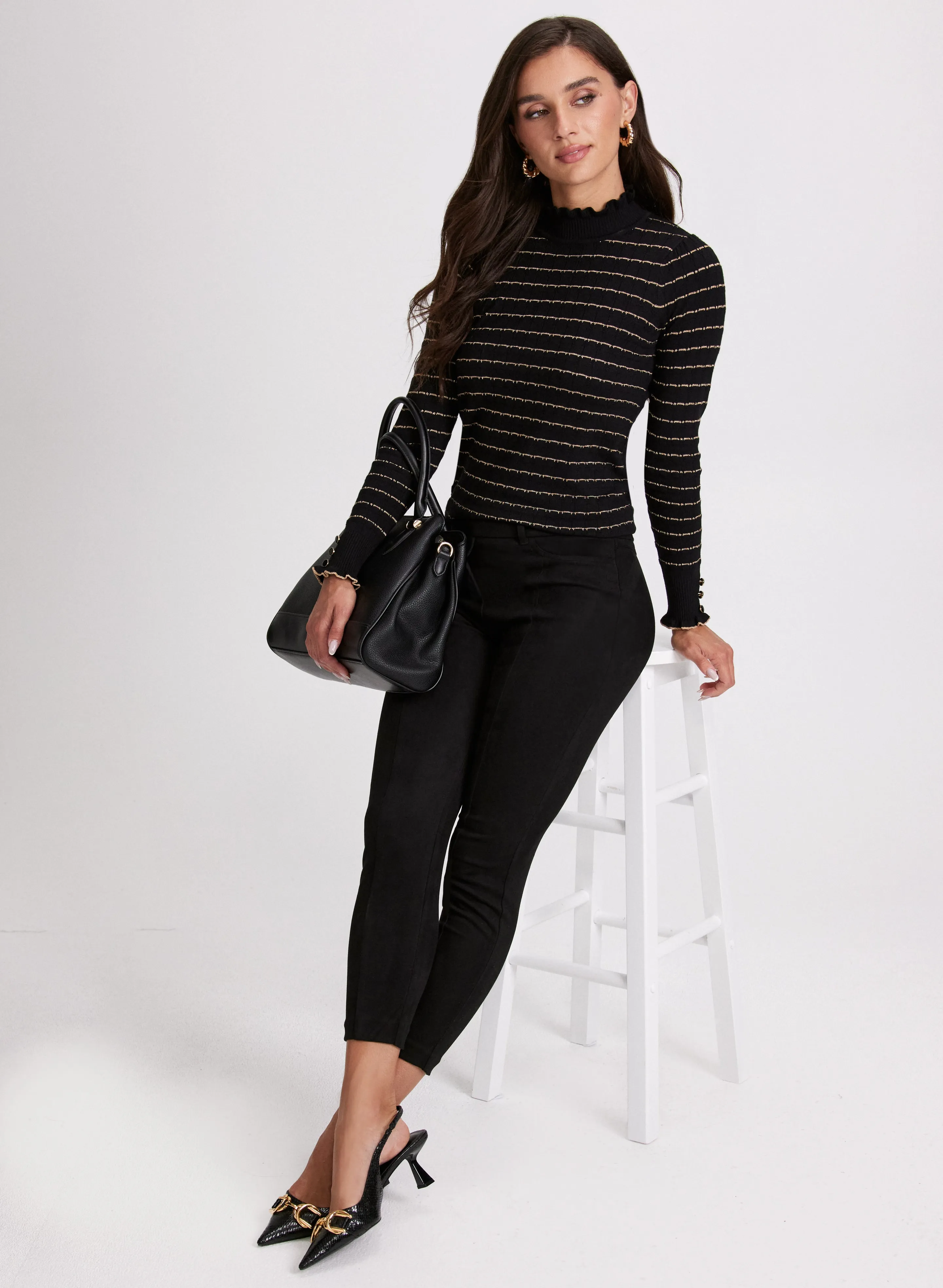 Faux-Suede Chloe Leggings sold by Laura product image thumbnail 4