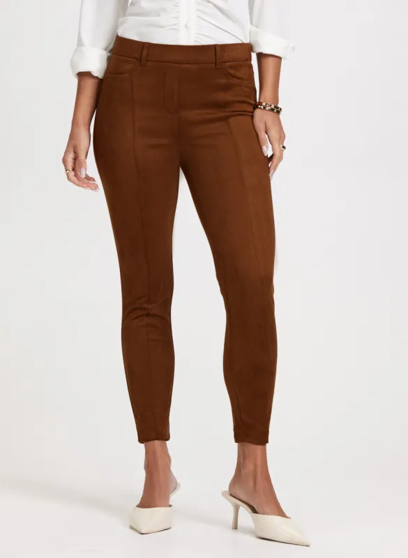 Faux-Suede Chloe Leggings sold by Laura