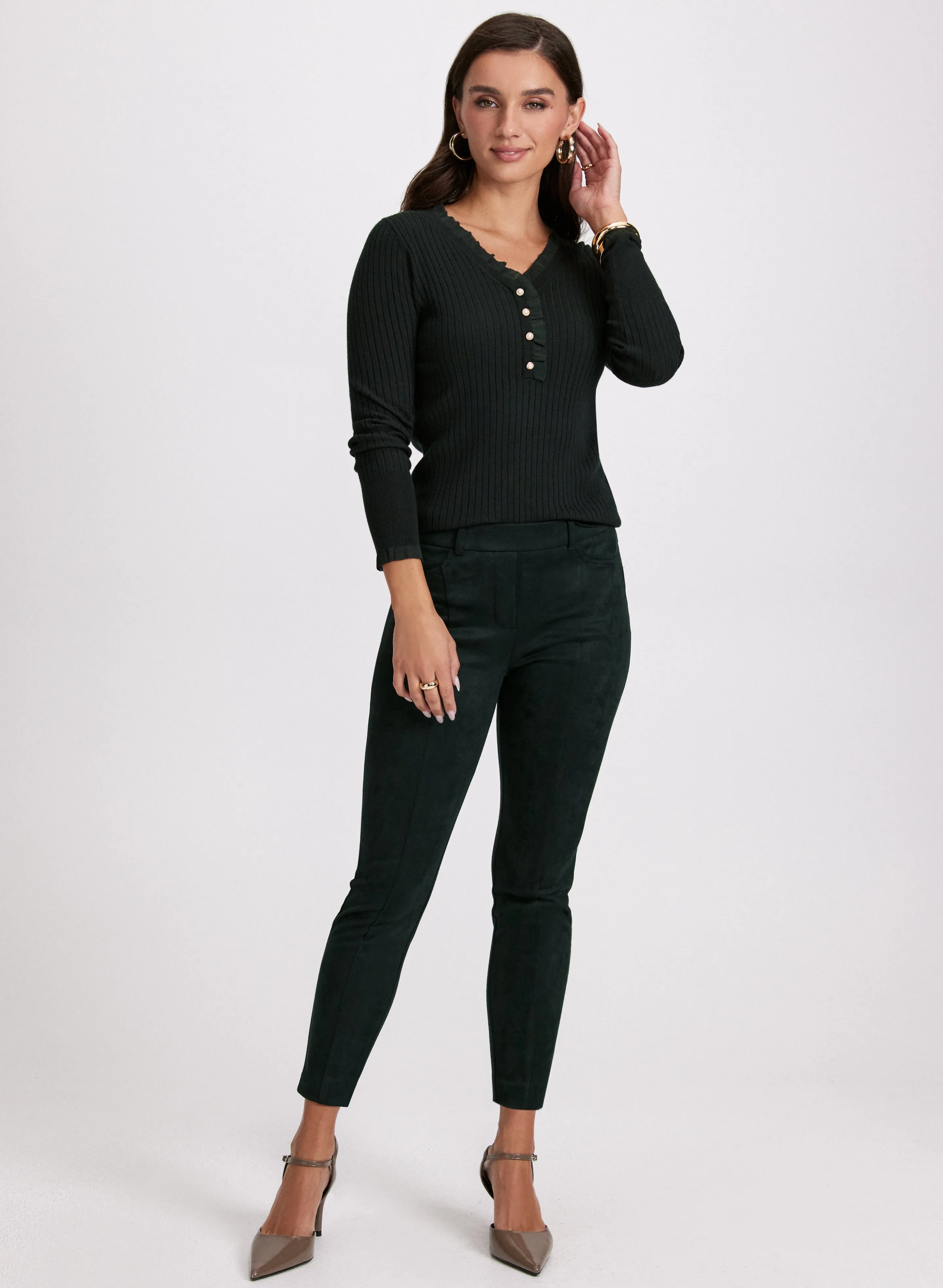 Faux-Suede Chloe Leggings sold by Laura product image thumbnail 4