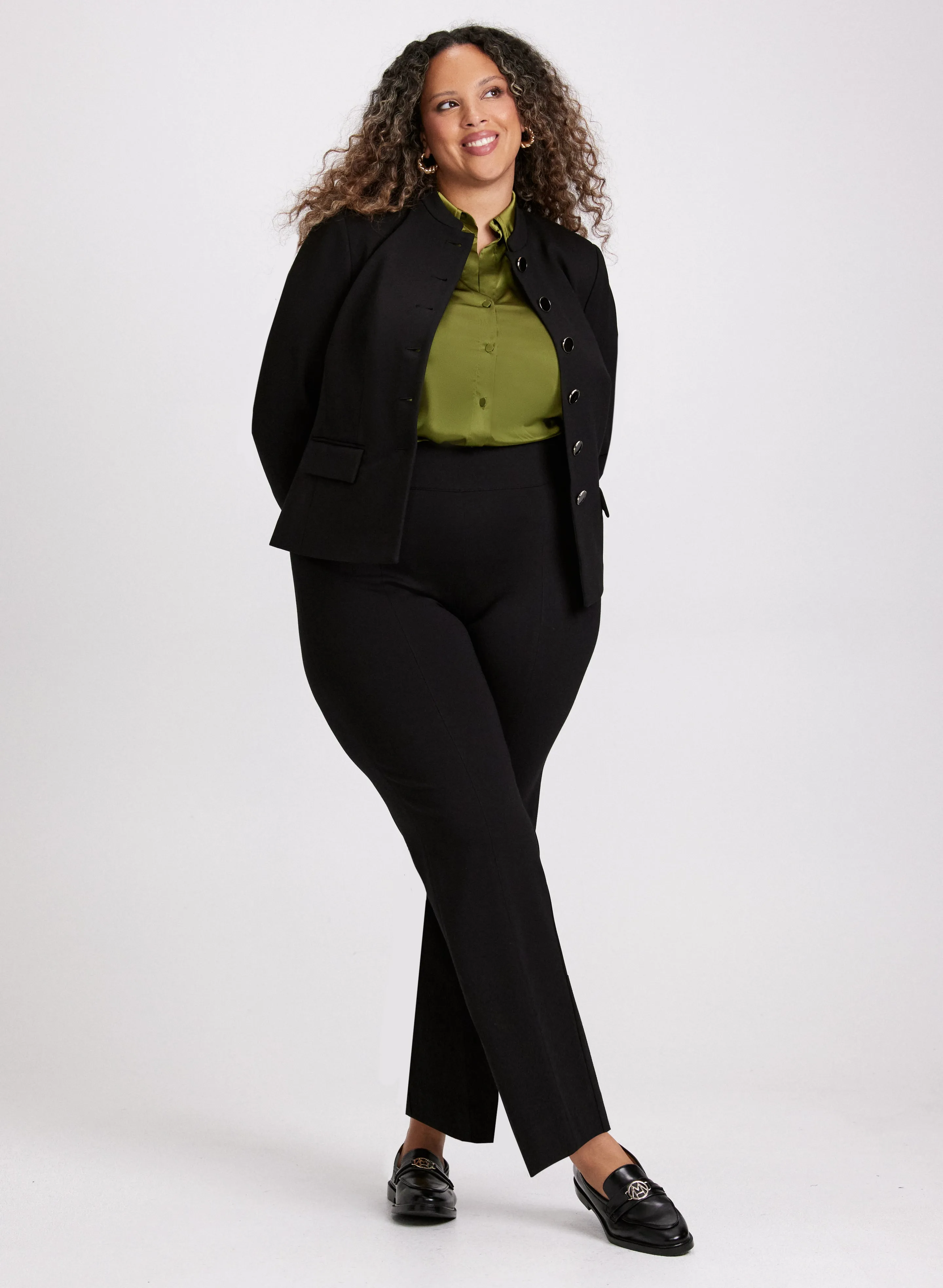 Pull-On Sofia Straight Leg Pants sold by Laura product image thumbnail 4