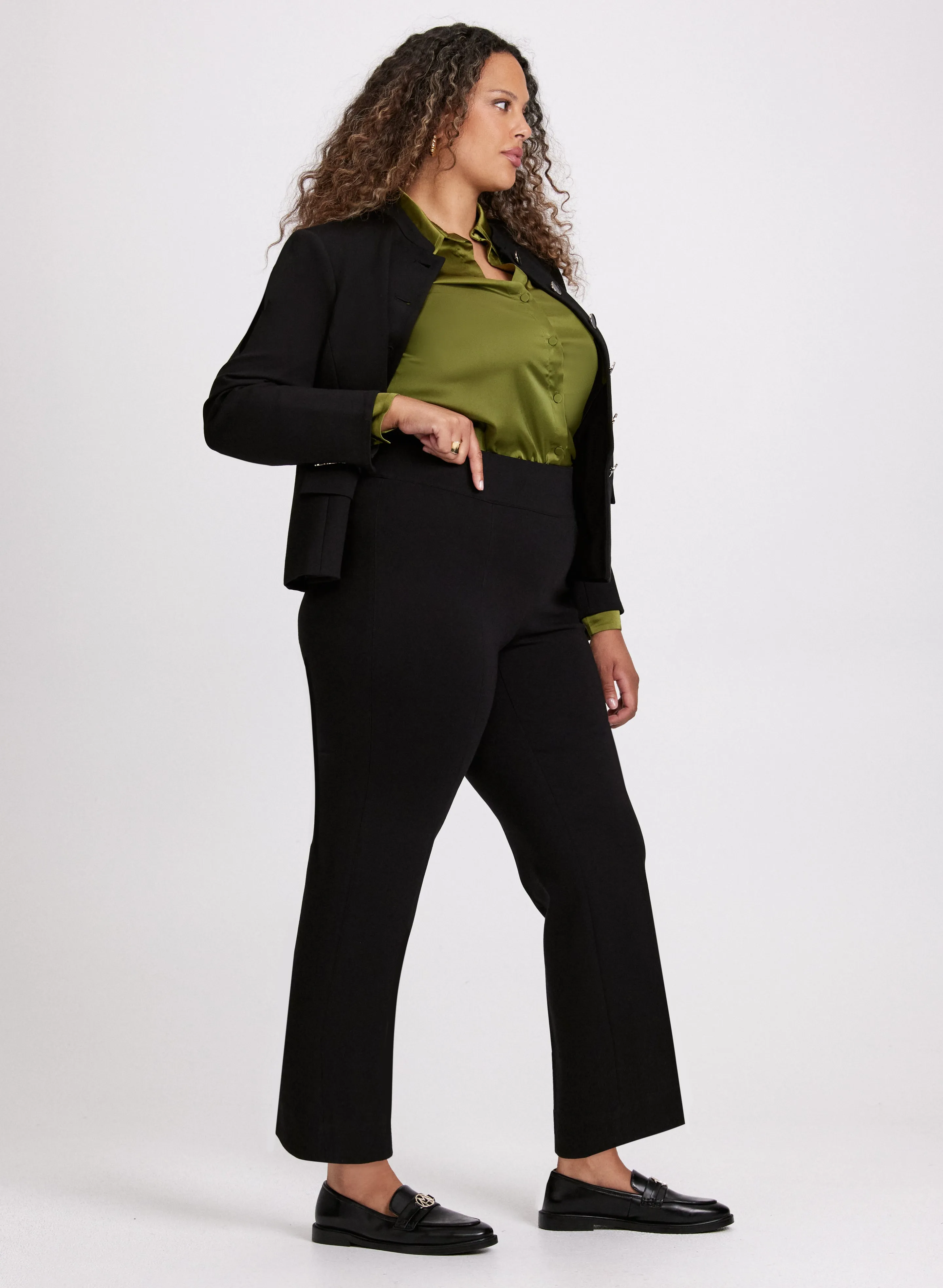 Pull-On Sofia Straight Leg Pants sold by Laura product image thumbnail 2
