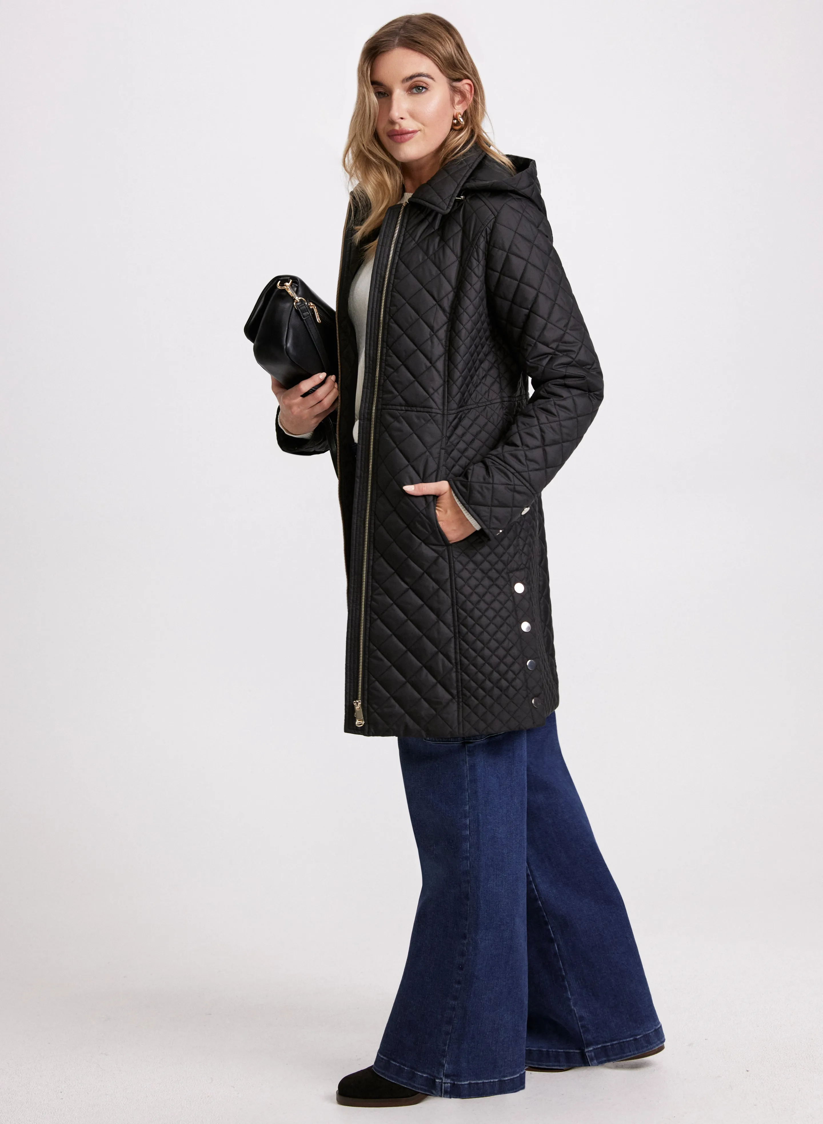 Diamond Quilted Puffer Coat sold by Laura product image thumbnail 2