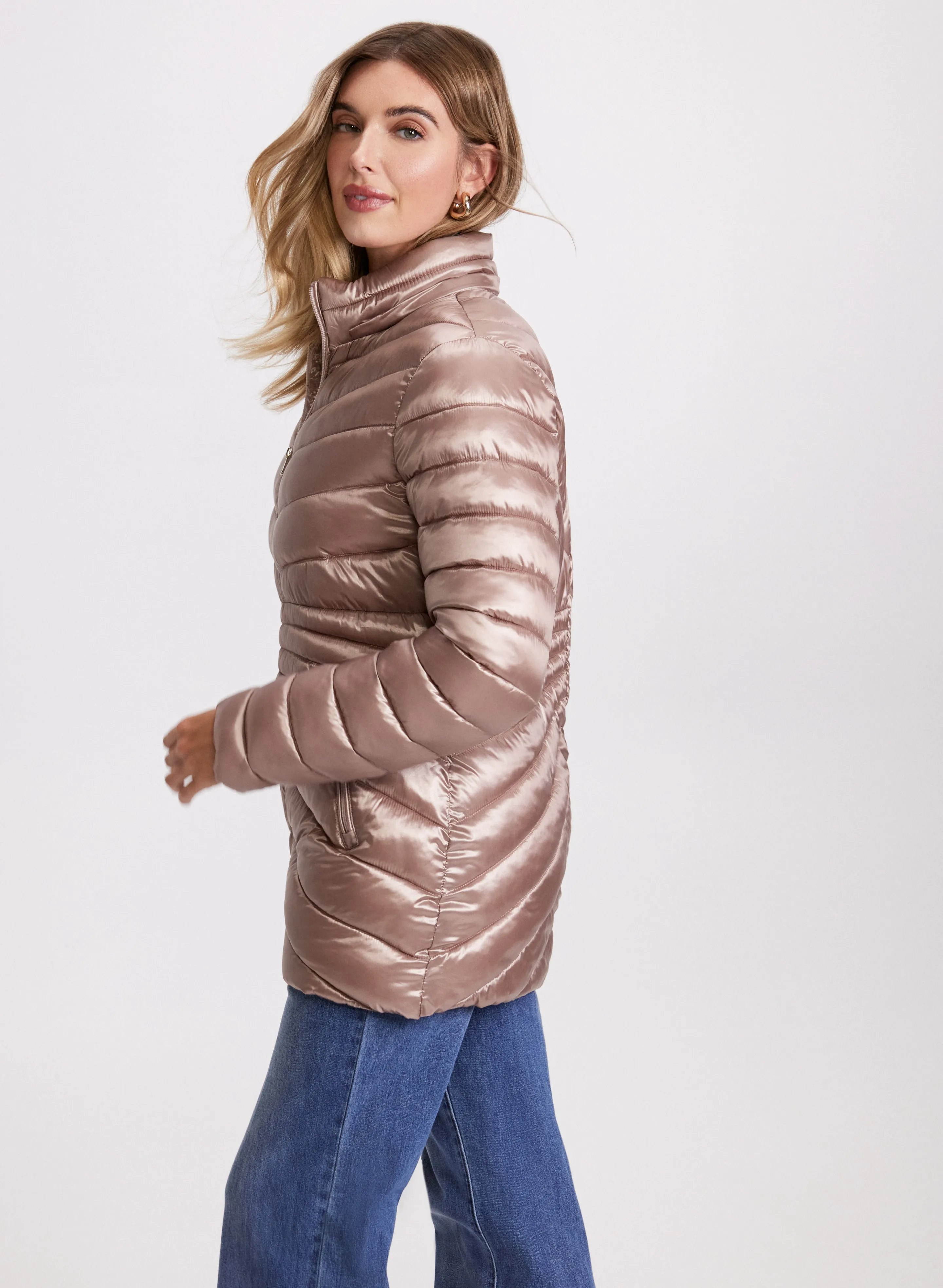 Removable Hood Puffer Coat sold by Laura product image thumbnail 2