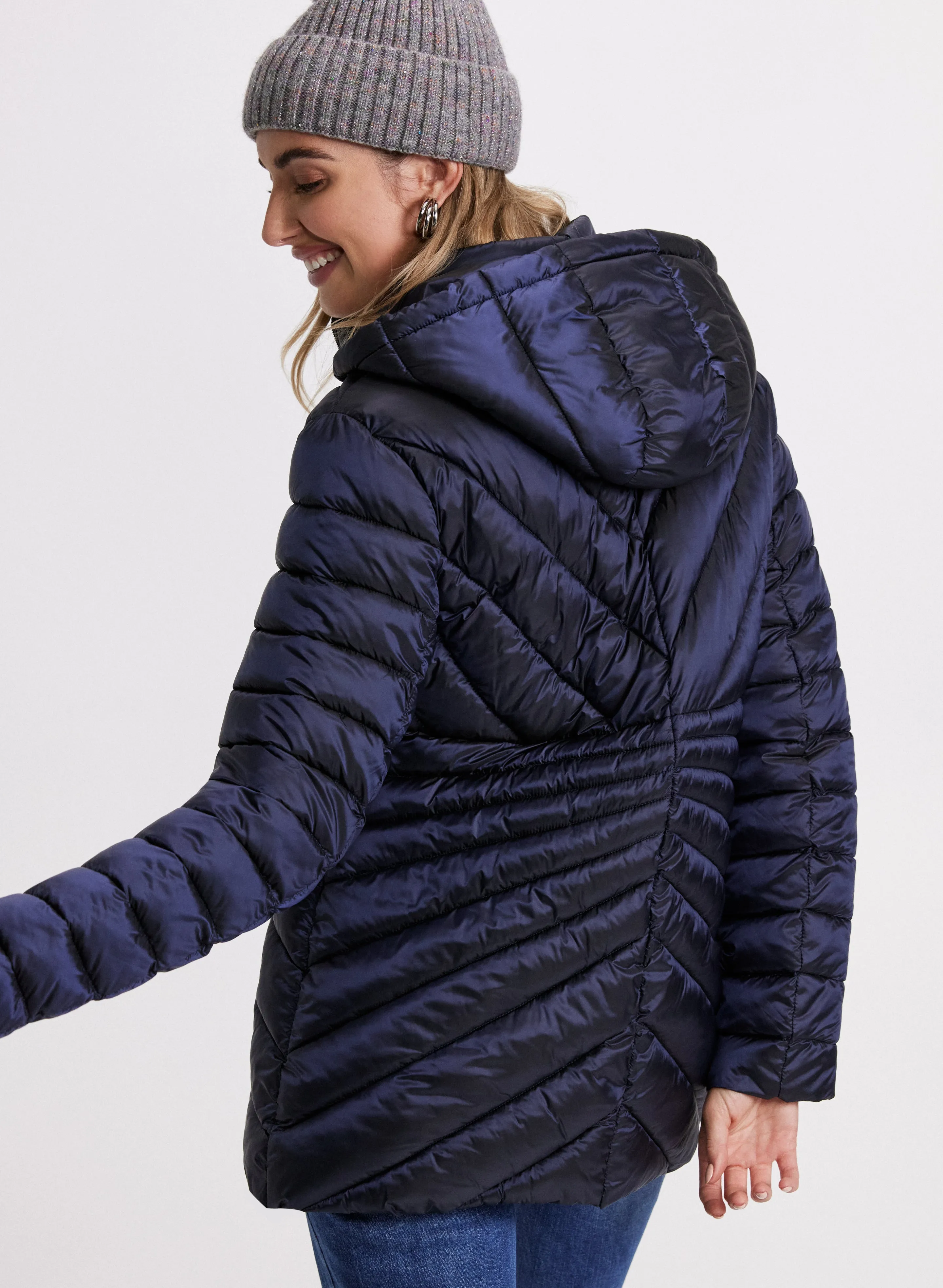 Removable Hood Puffer Coat sold by Laura product image thumbnail 3