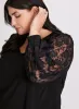 Lace Sleeve Tunic Top sold by Laura