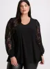 Lace Sleeve Tunic Top sold by Laura