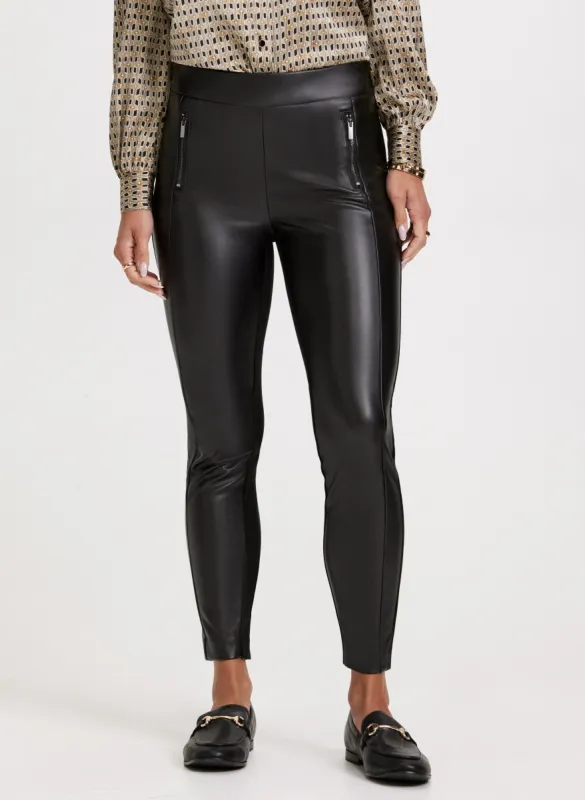 Chloe Vegan Leather Leggings sold by Laura