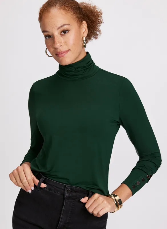 Long Sleeve Turtleneck Top sold by Laura