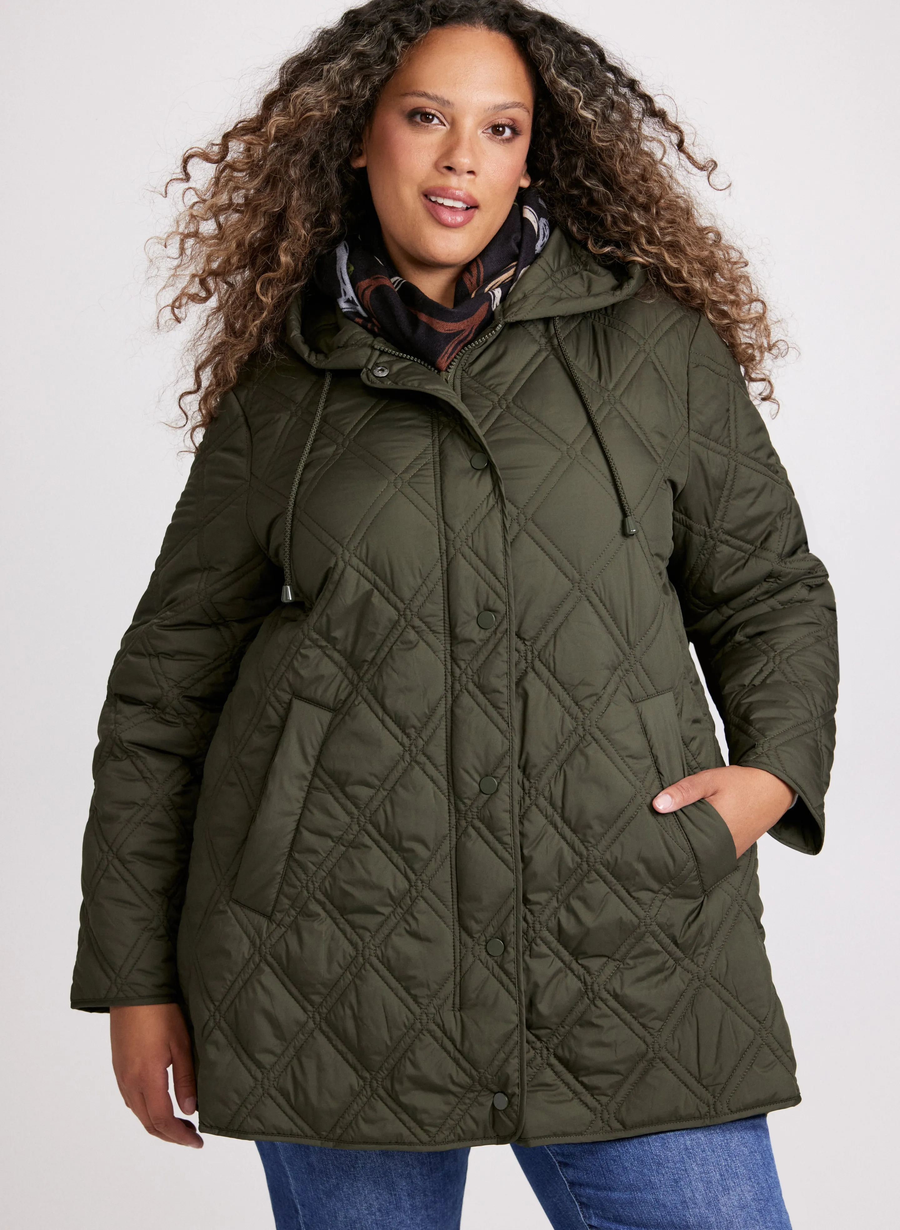 Bernardo - Hooded Quilted Jacket sold by Laura