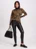 Chloe Fit Vegan Leather Leggings sold by Laura