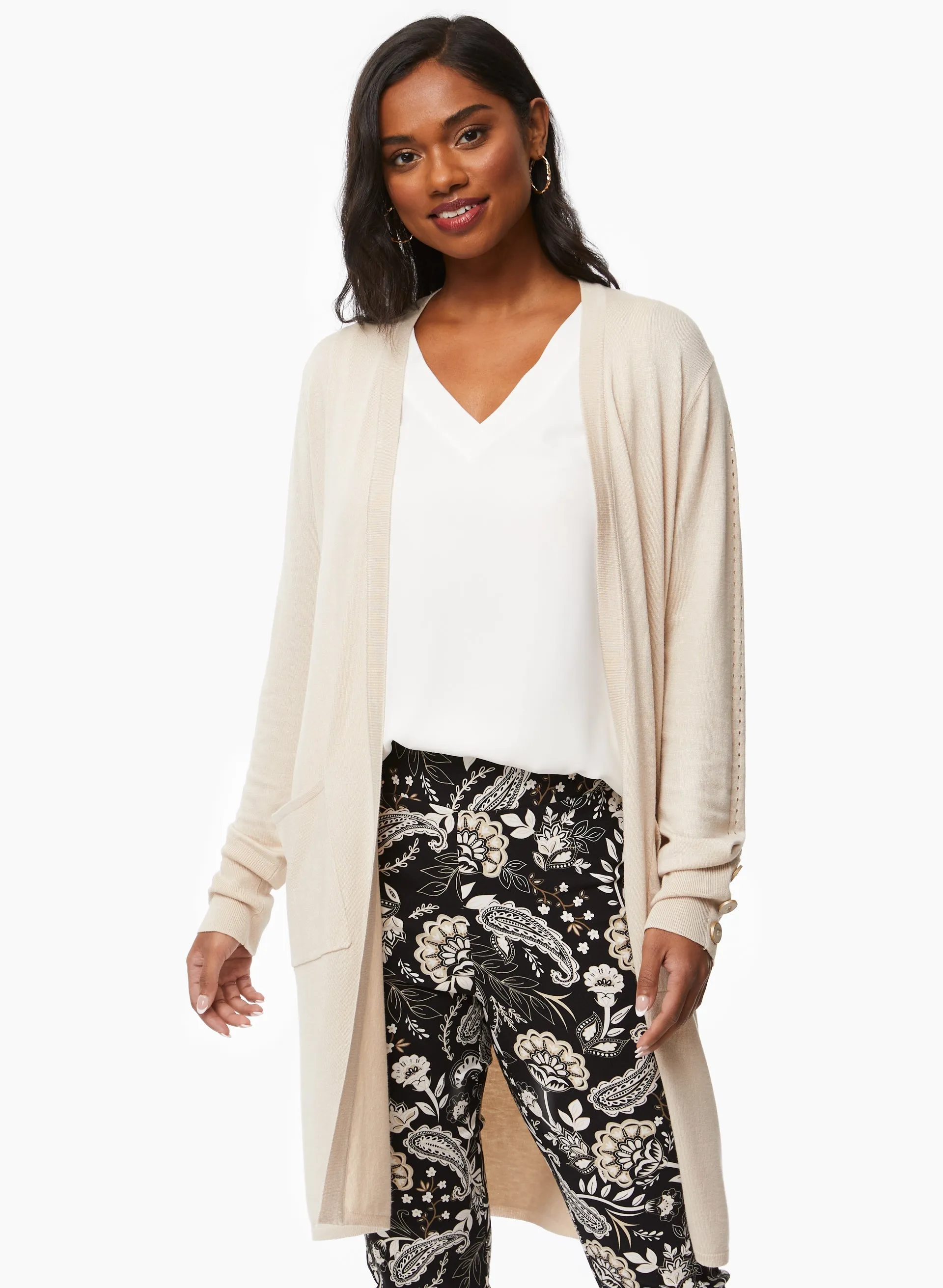 Open Front Cardigan sold by Laura