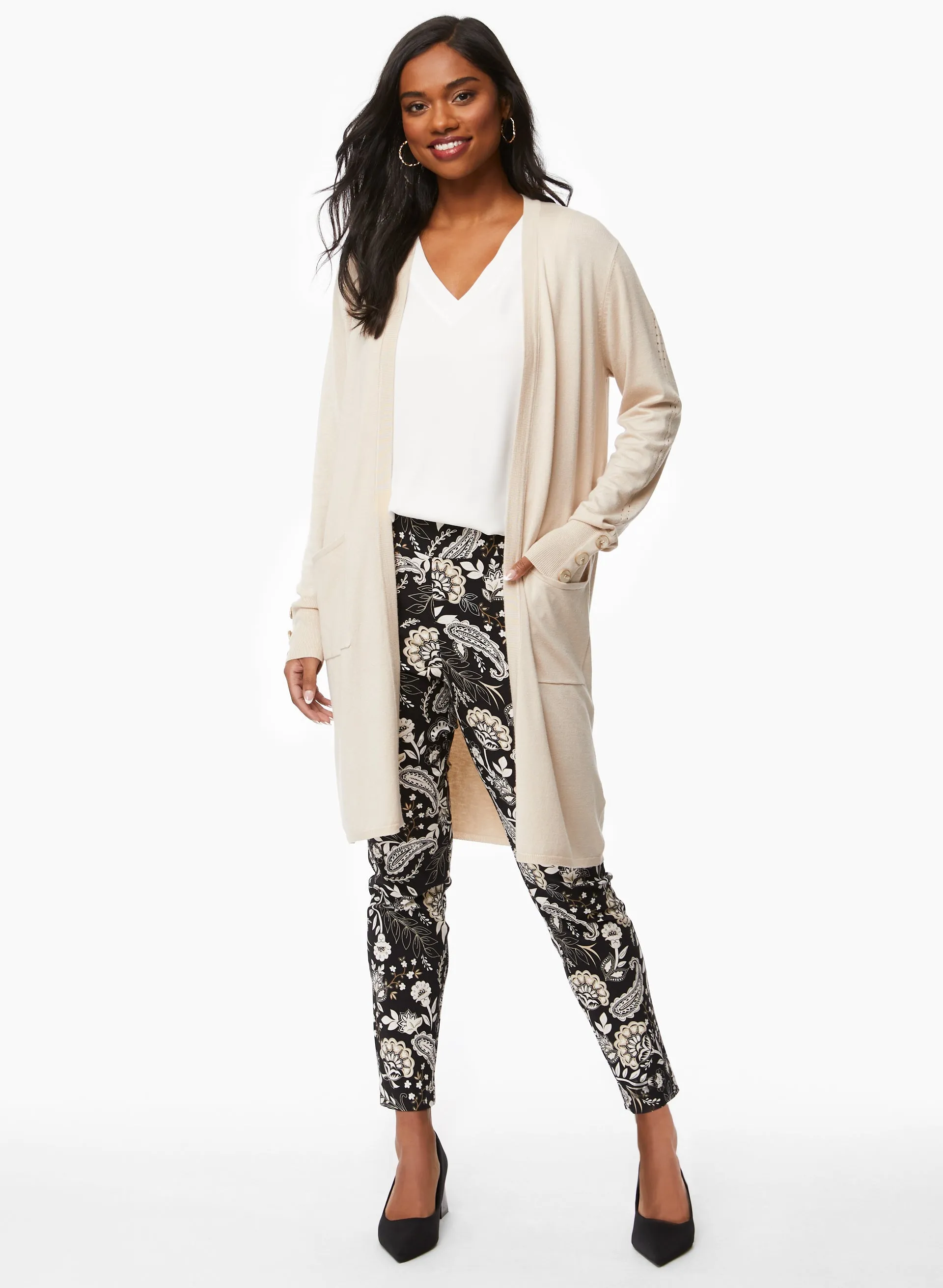 Open Front Cardigan sold by Laura product image thumbnail 5