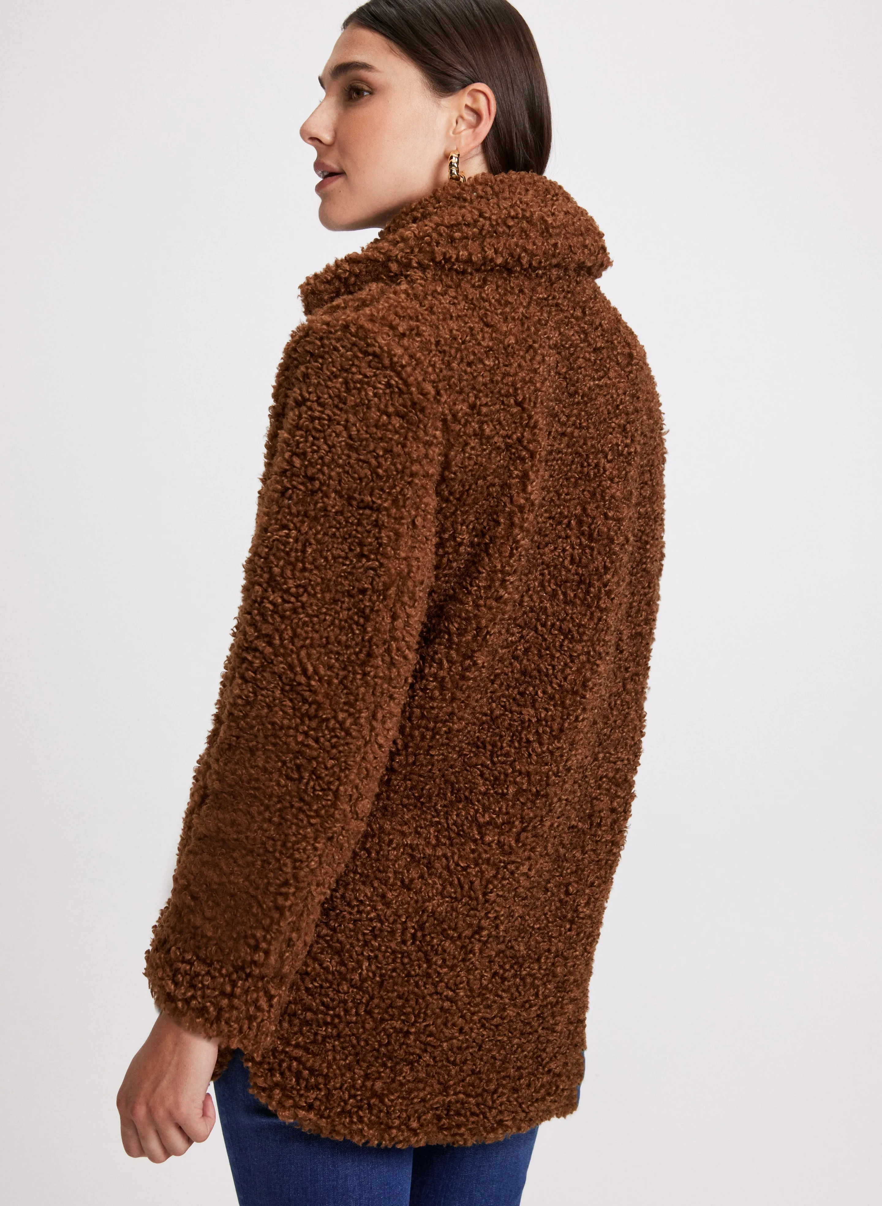 Short Shearling Coat sold by Laura product image thumbnail 4