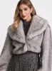 Cropped Faux Fur Jacket sold by Laura