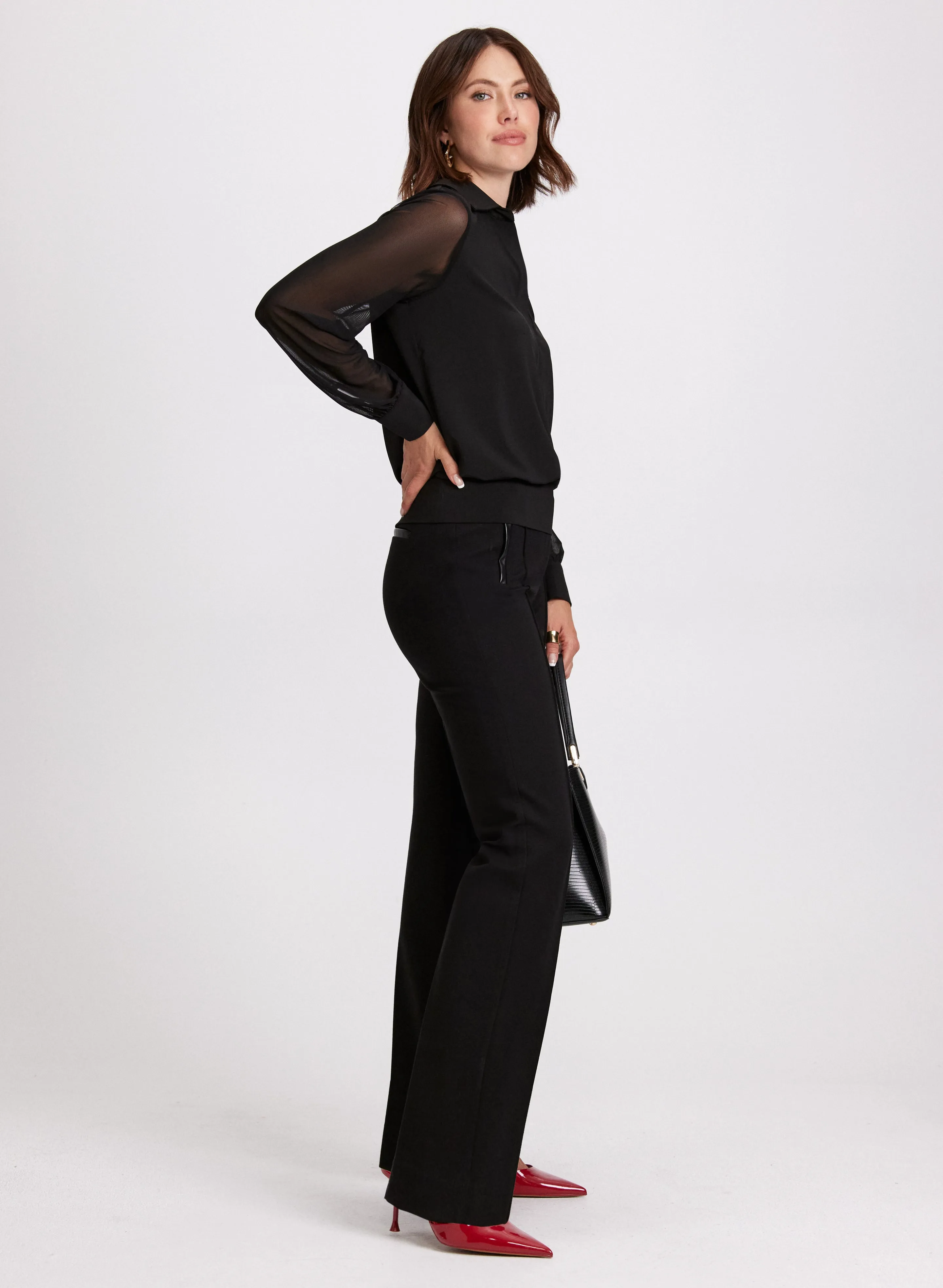 Mia Fit Straight Leg Pants sold by Laura product image thumbnail 4