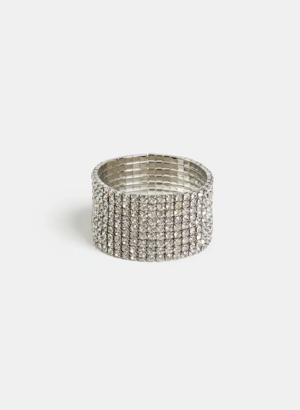 Stretch Rhinestone Bracelet sold by Laura