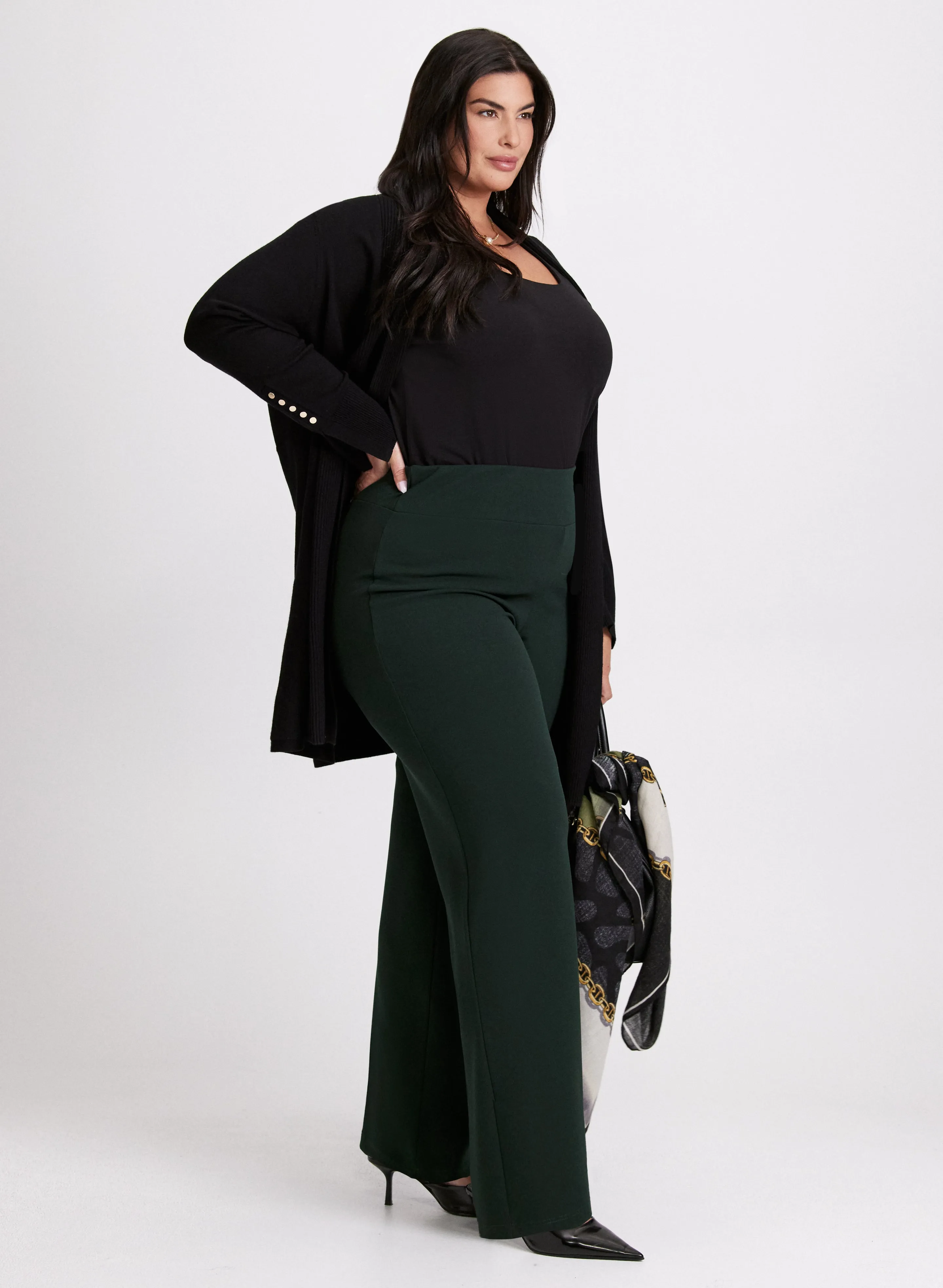 Olivia Pull-On Wide-Leg Pants sold by Laura product image thumbnail 4