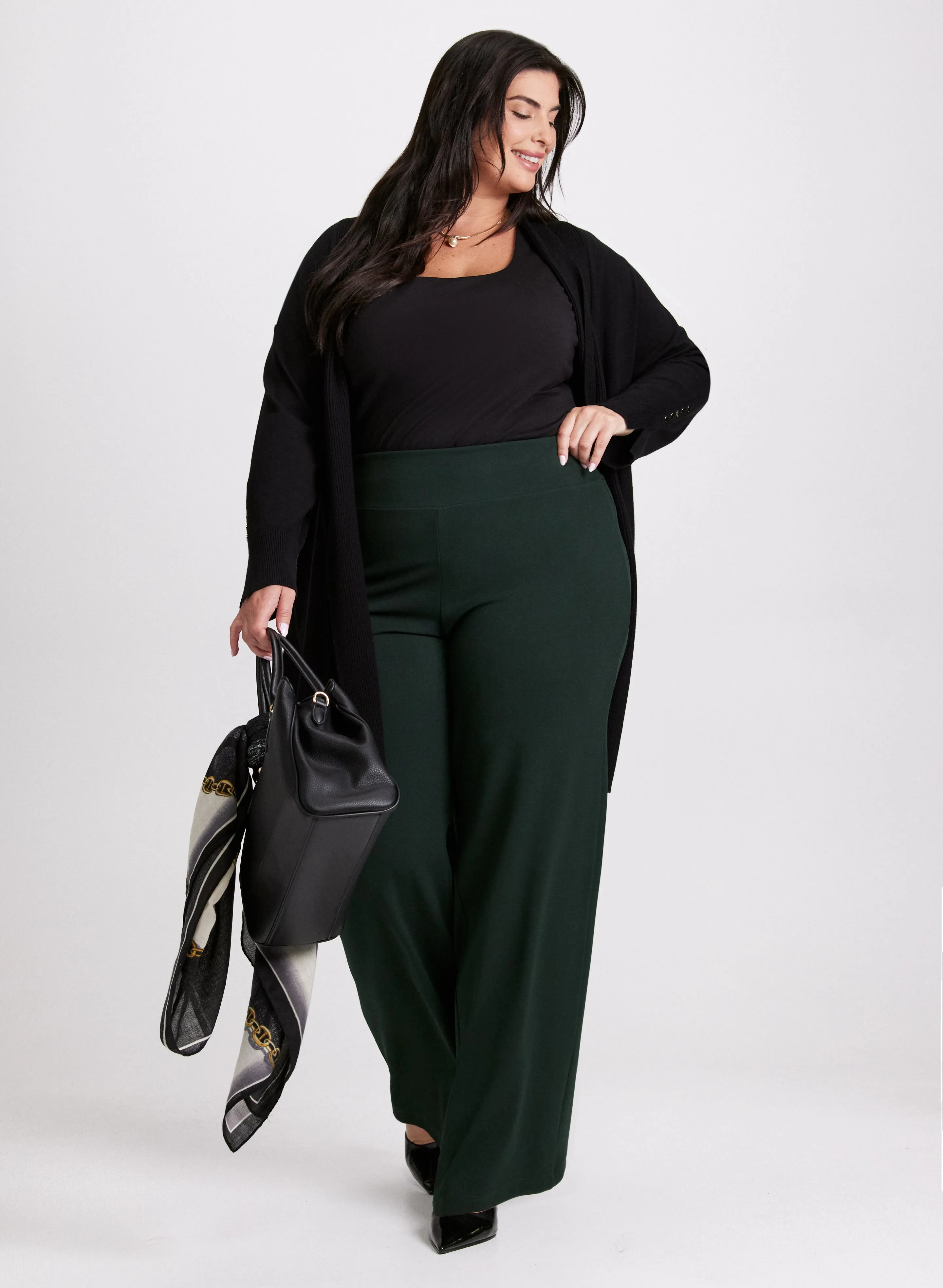 Olivia Pull-On Wide-Leg Pants sold by Laura product image thumbnail 3