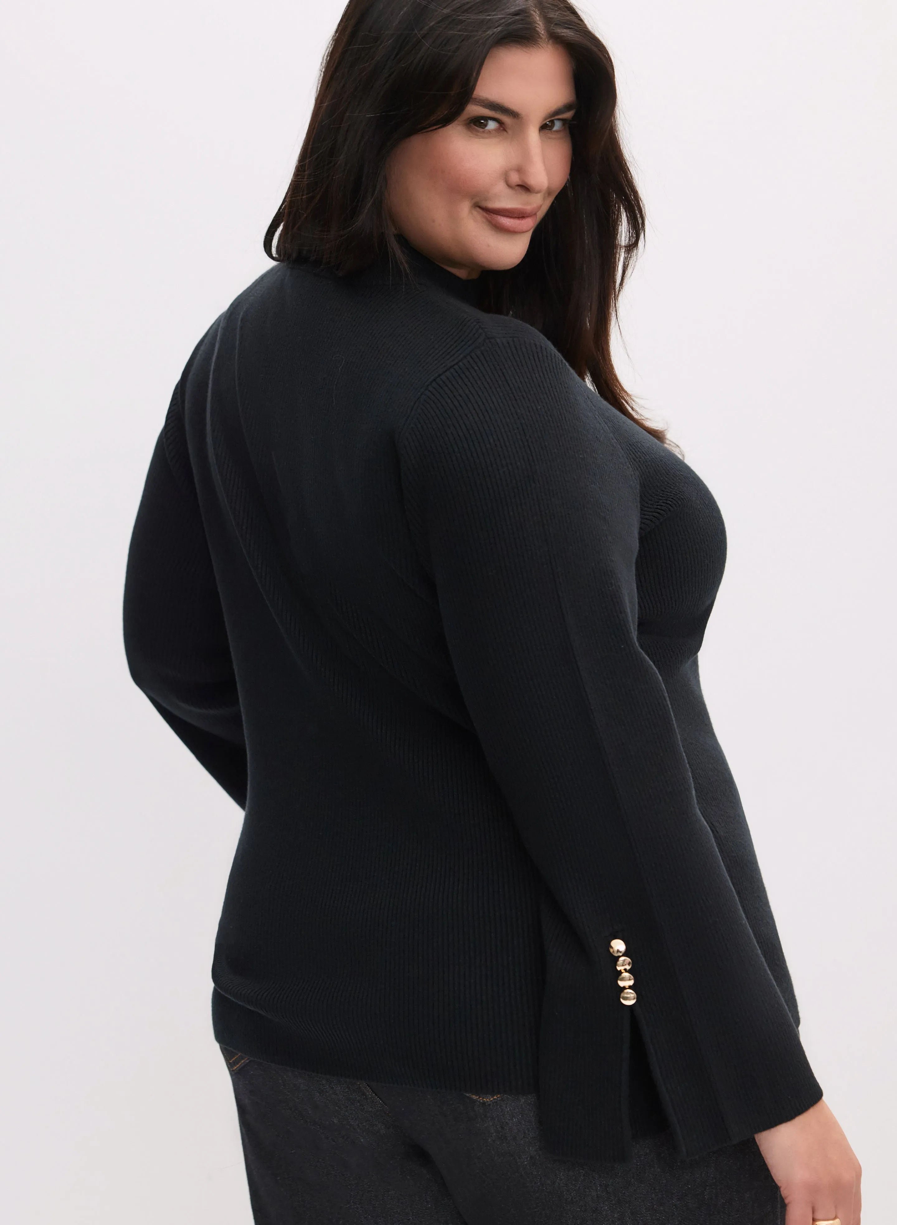 Cutout Ribbed Sweater sold by Laura product image thumbnail 4